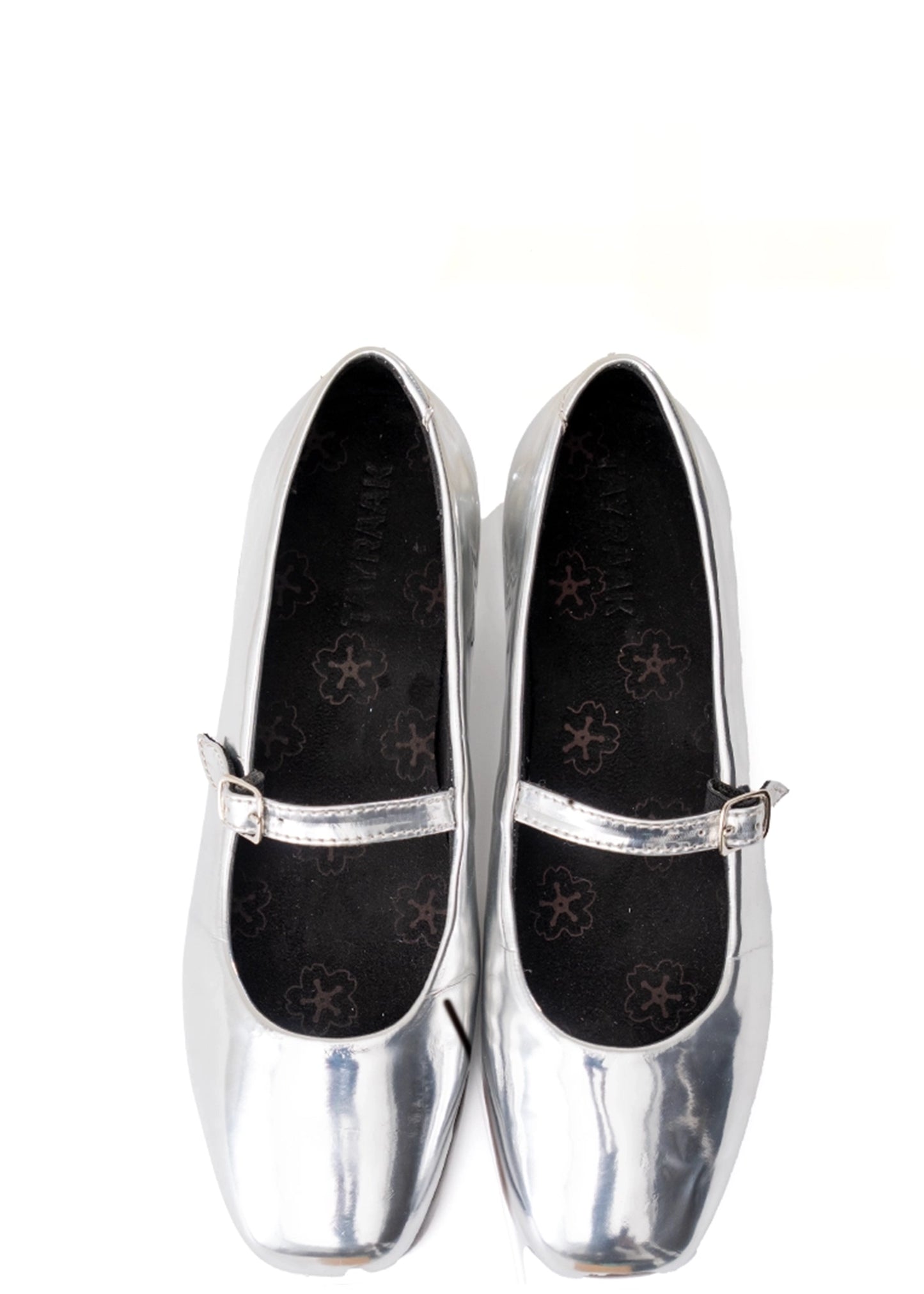 Tayraak Silver Silver Cher Mary Janes - CULT - haider