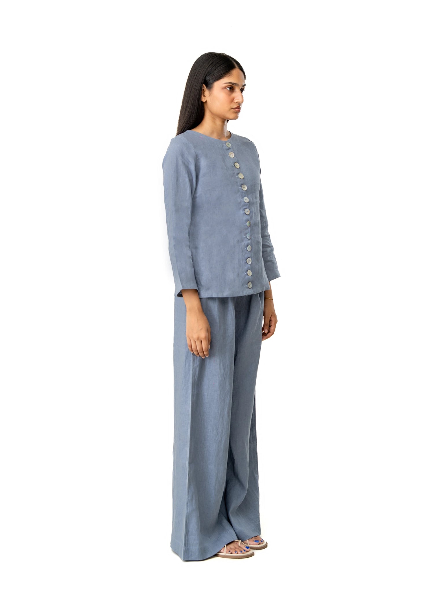 Cultishh Blue Vest Set Cult Karachi Pakistan