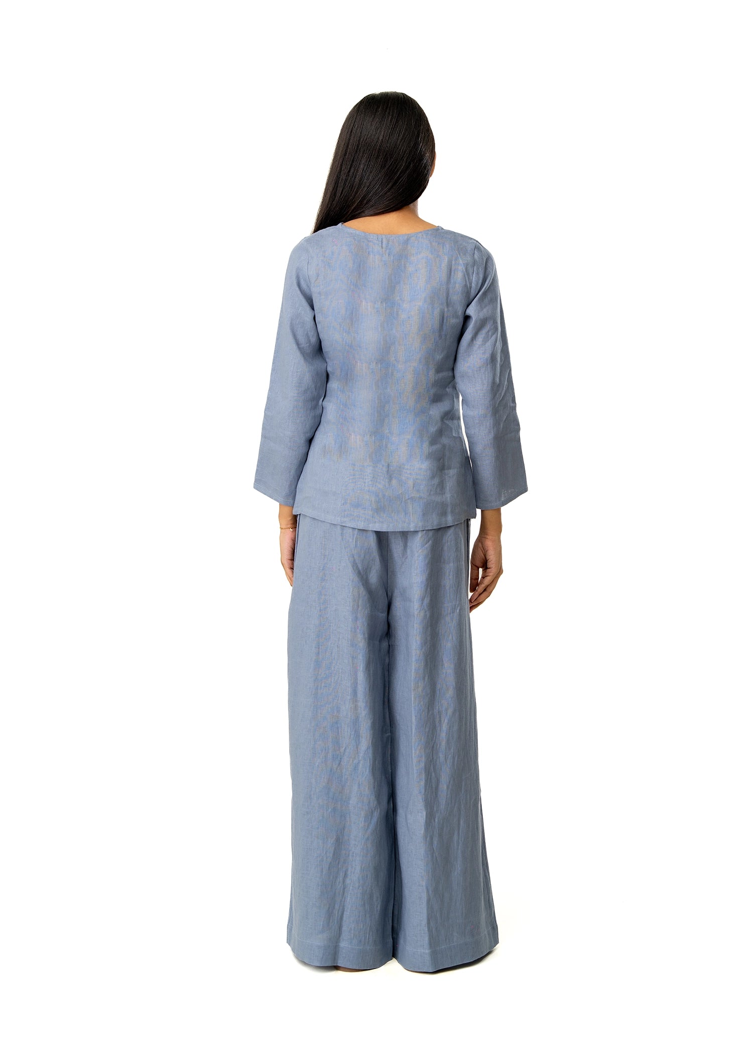 Cultishh Blue Vest Set Cult Karachi Pakistan