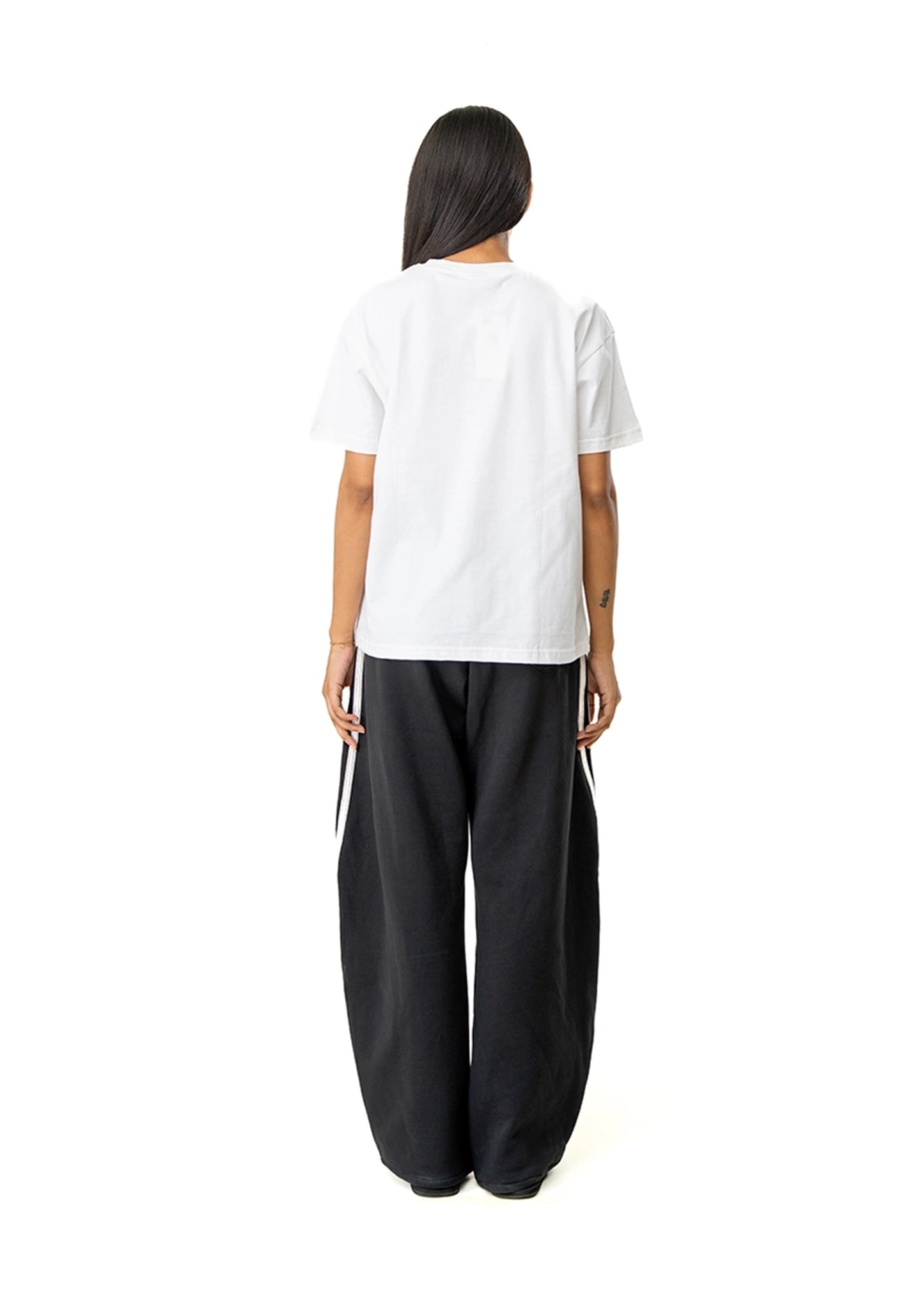 Motherland White White Bhutto Tee - CULT - haider