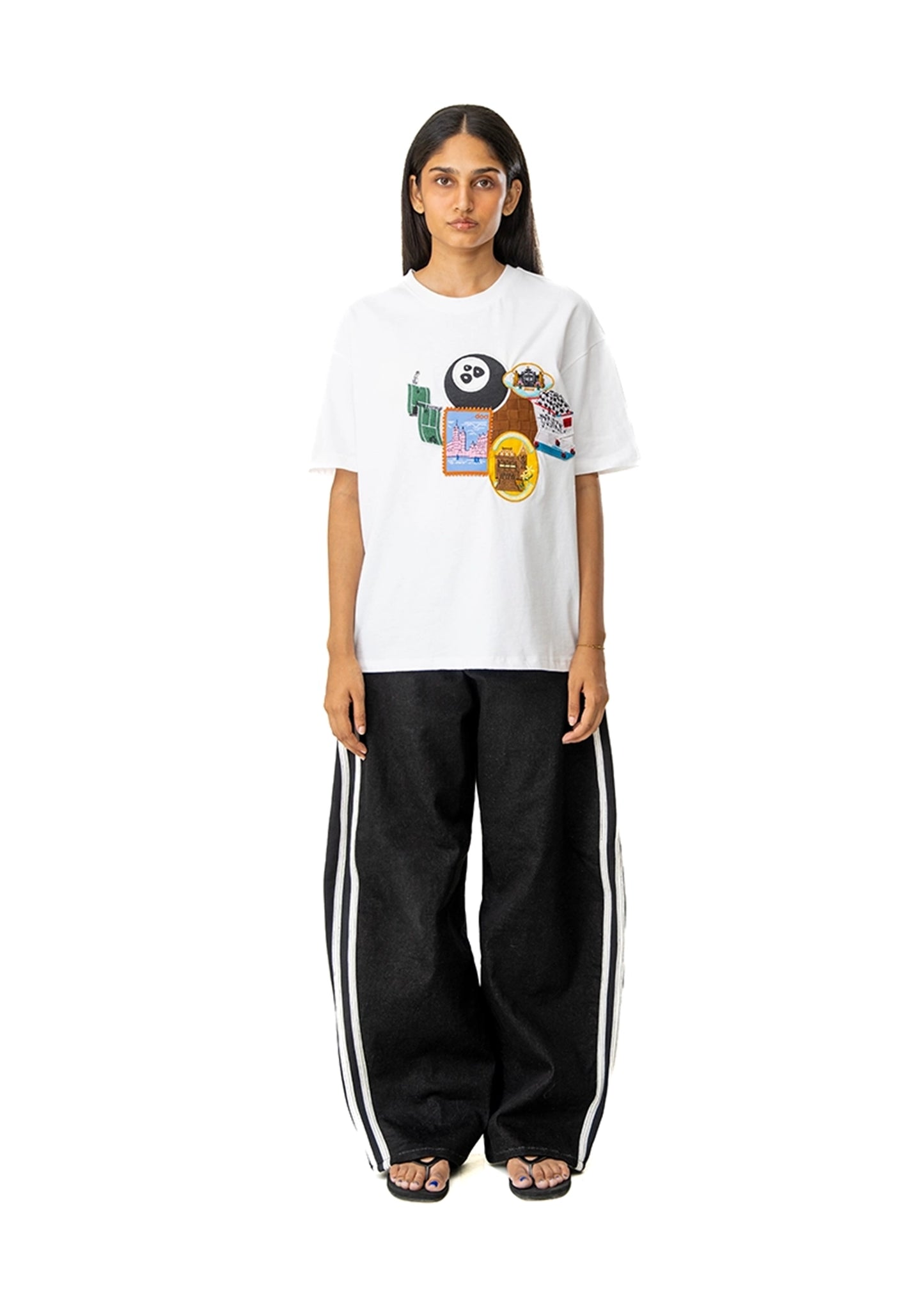 Dreams of Arthur White White Souvenir Tee - CULT - haider