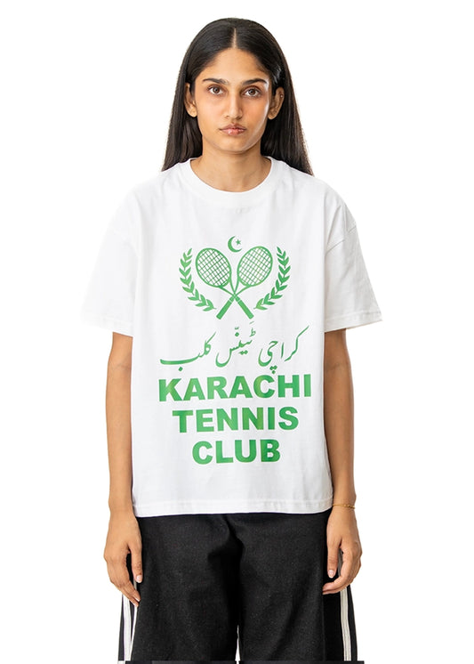 Motherland White Karachi Tennis Club Tee Cult Karachi Pakistan