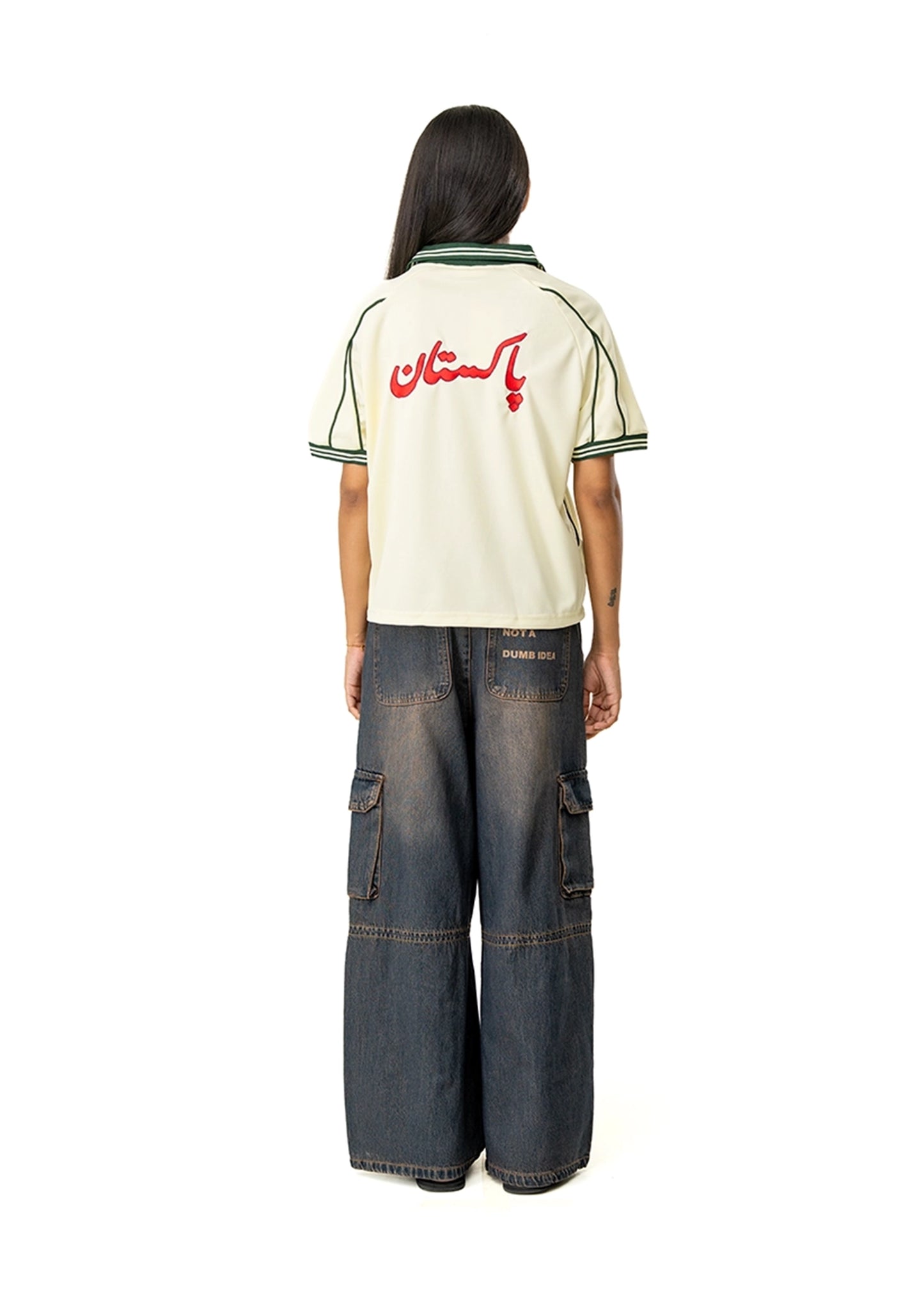 Motherland Cream Cream Embroidery Soccer Jersey #7 - CULT - haider