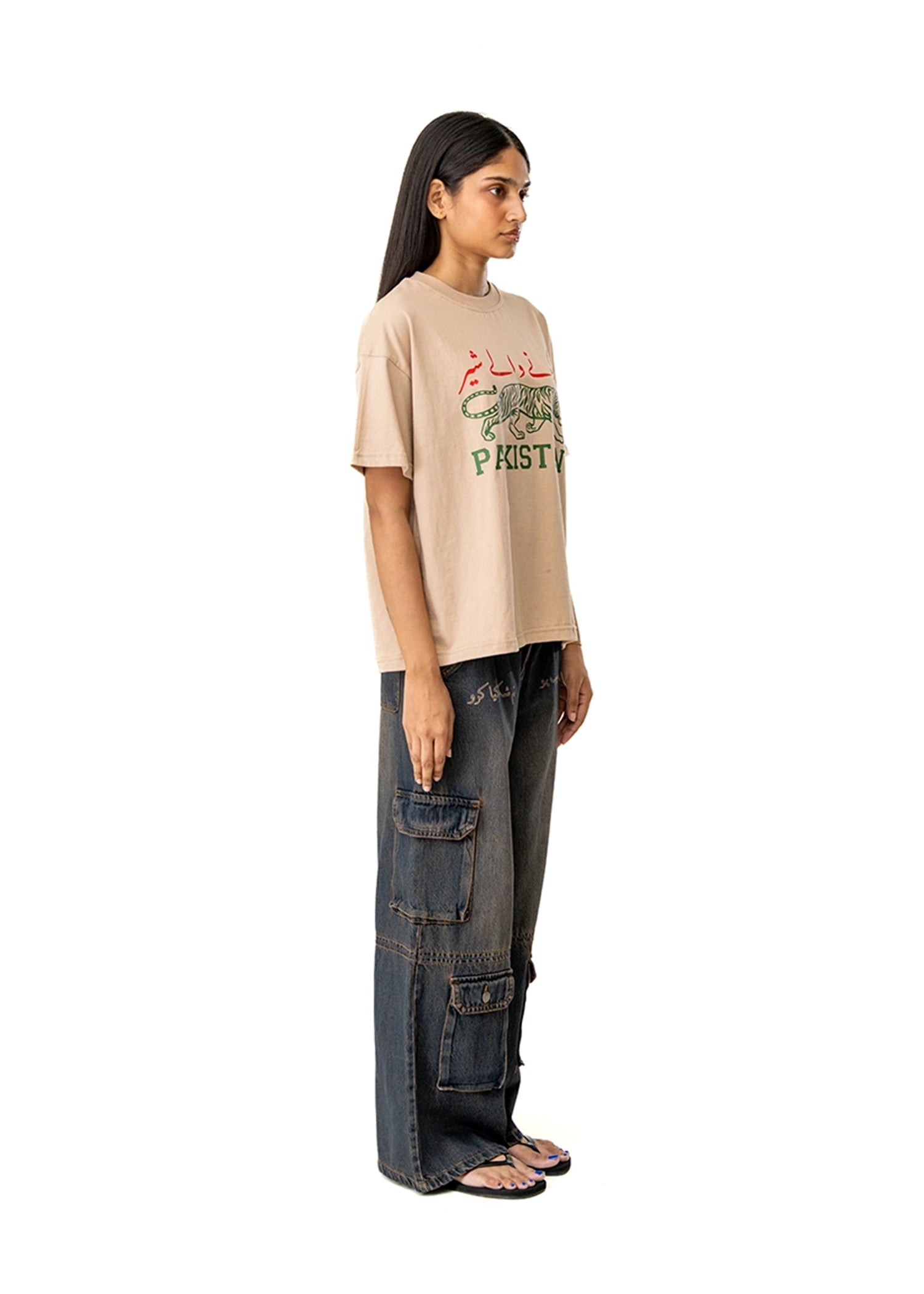 Motherland Off-White Corner Tiger Tee Cult Karachi Pakistan