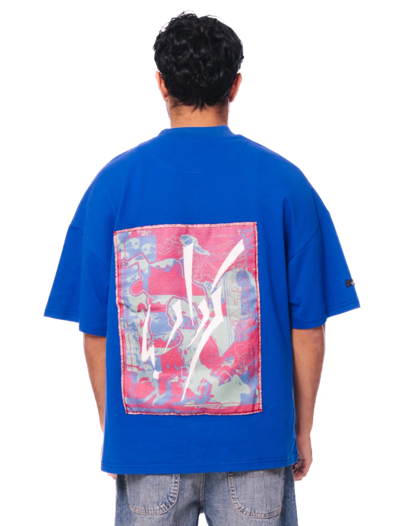 Naqees Royal Blue Skaters Tee - CULT - haider