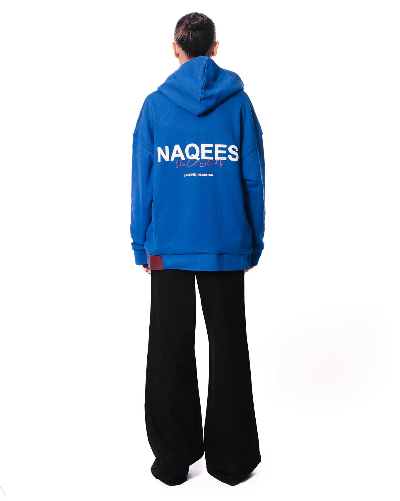 Naqees Royal Blue Royal Blue Reversible Hoodie - CULT - haider