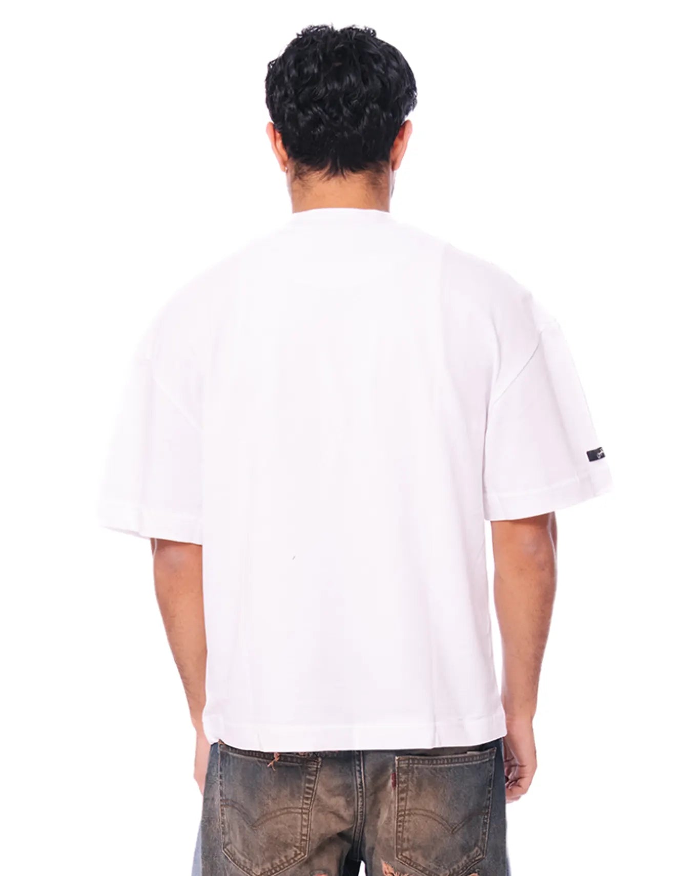 Naqees White White Essential Tee - CULT
