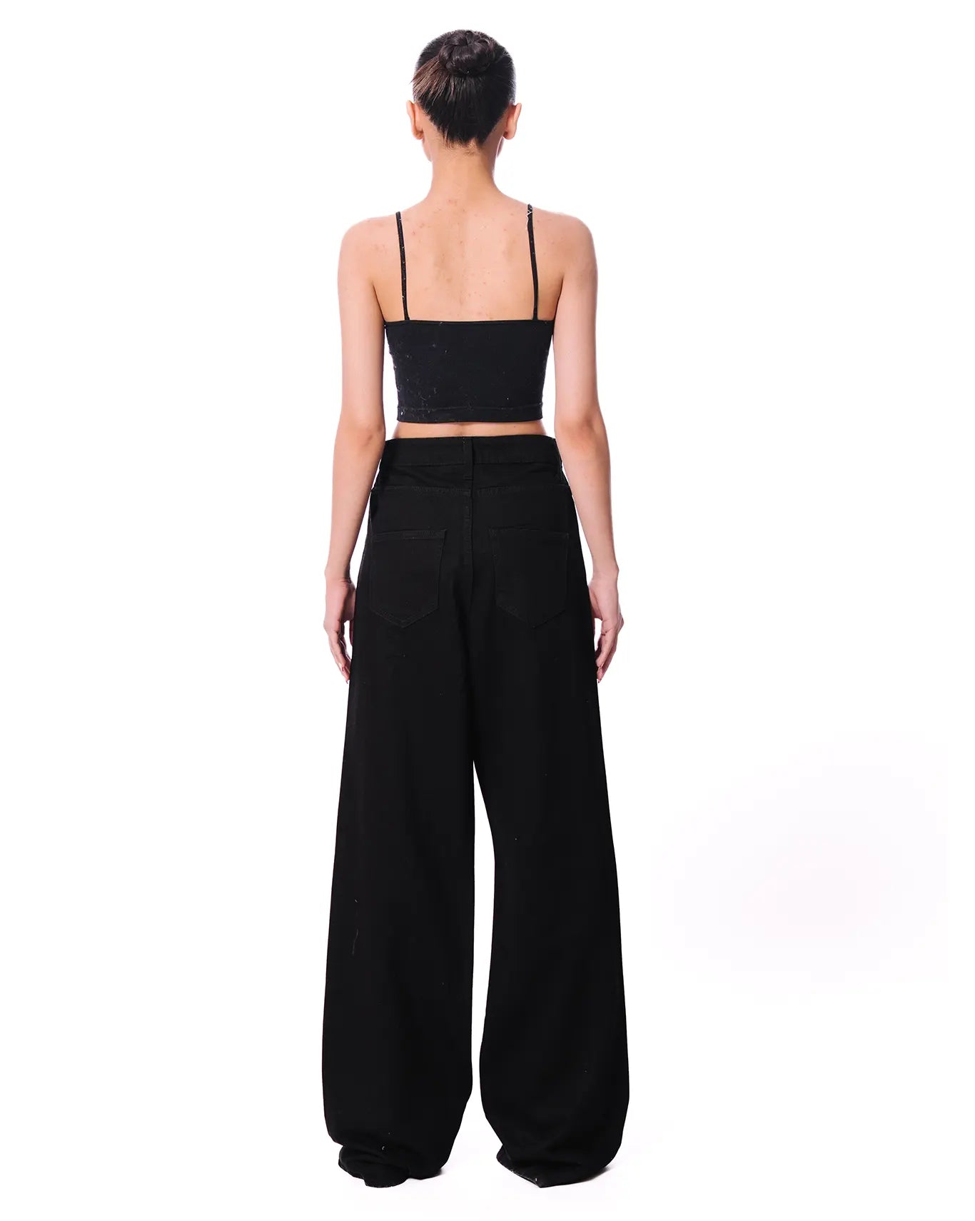 Dreams of Arthur Black Cult x DOA Rhinestone Denims - CULT - haider