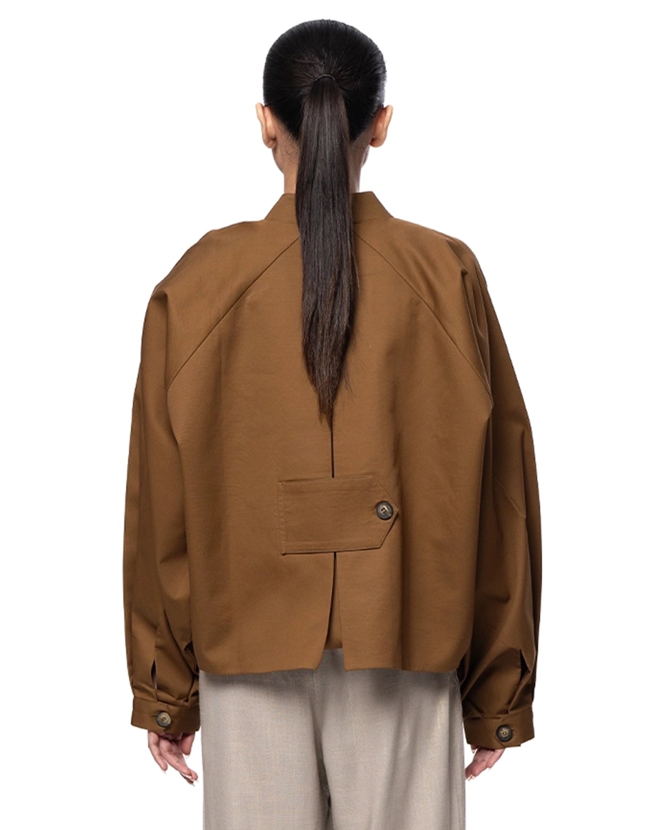 Baro Studio Brown Brown Sculpted Jacket - CULT - haider