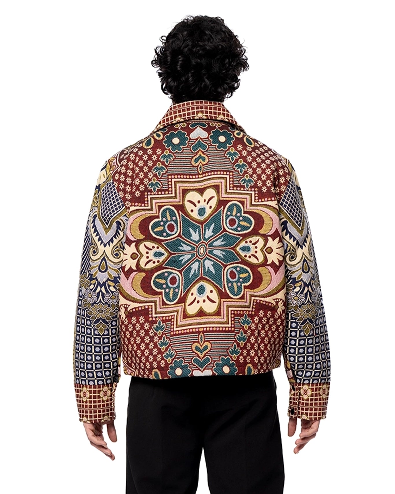 Collected XX Multicolor Gul Bahaar Cropped Jacket Cult Karachi Pakistan