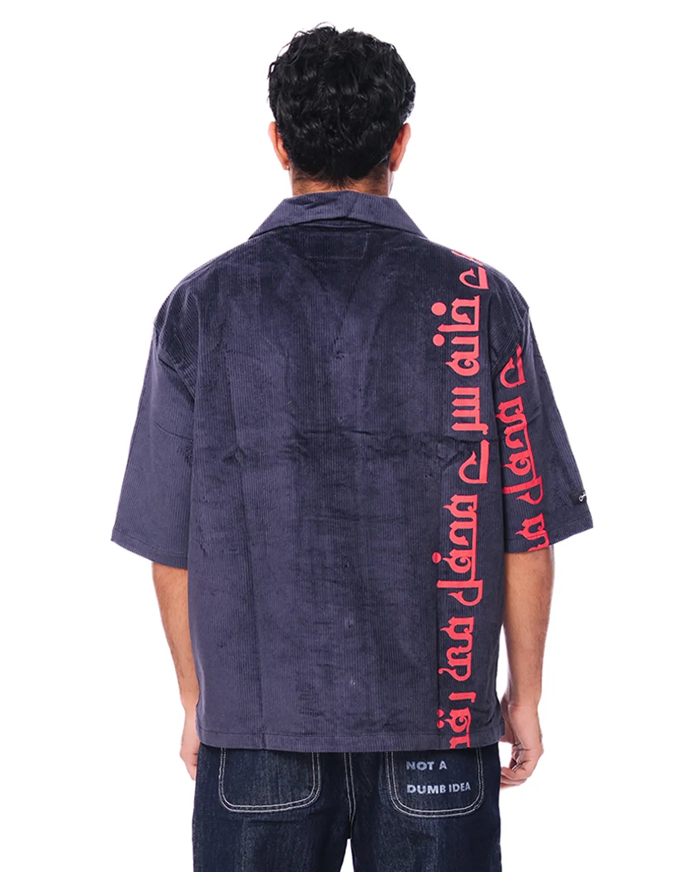 Naqees Blue Blue Corduroy - CULT - haider