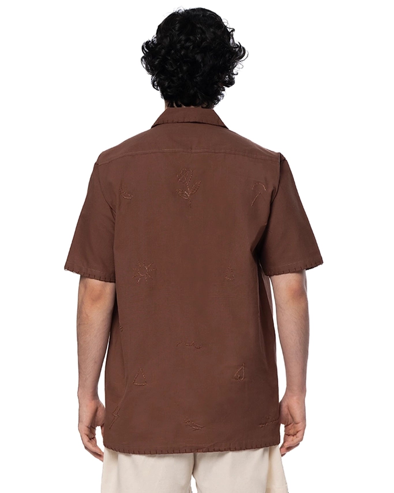 Wear Oga Brown Brown Dealbreaker Shirt - CULT - haider
