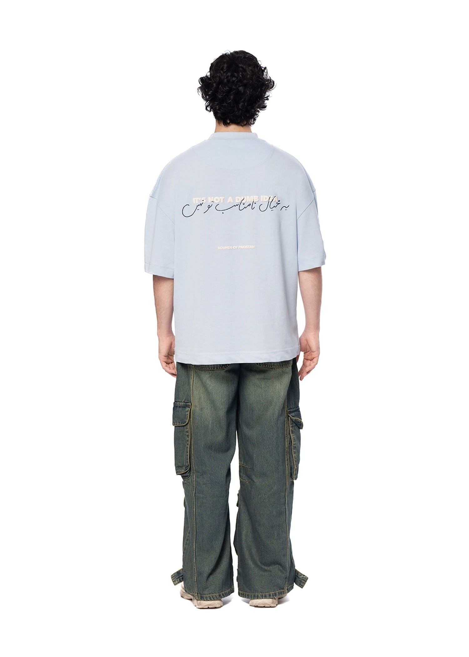 Naqees Technical Green Cargo Jeans Cult Karachi Pakistan