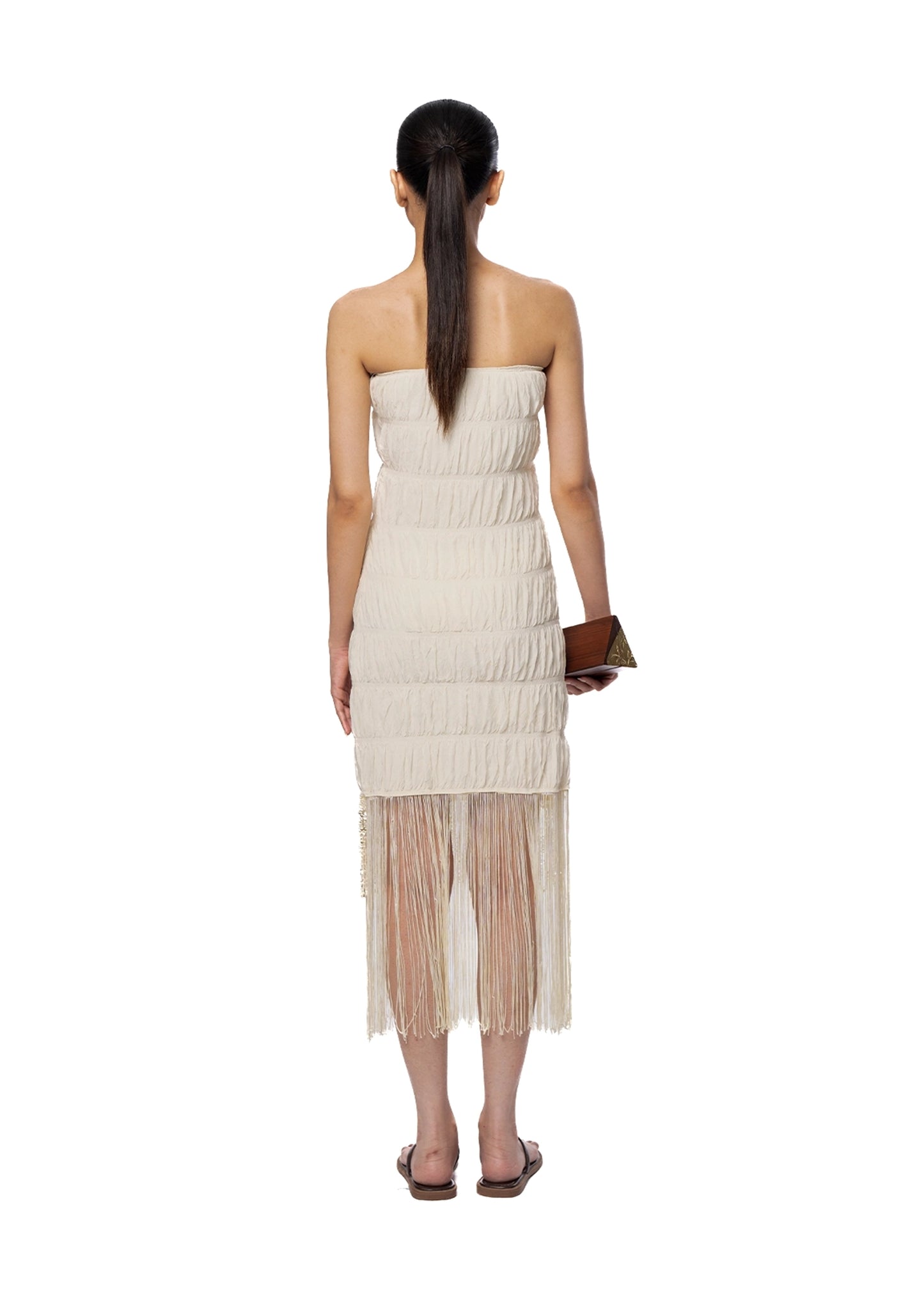 Collected XX White White Tassel Dress - CULT - haider