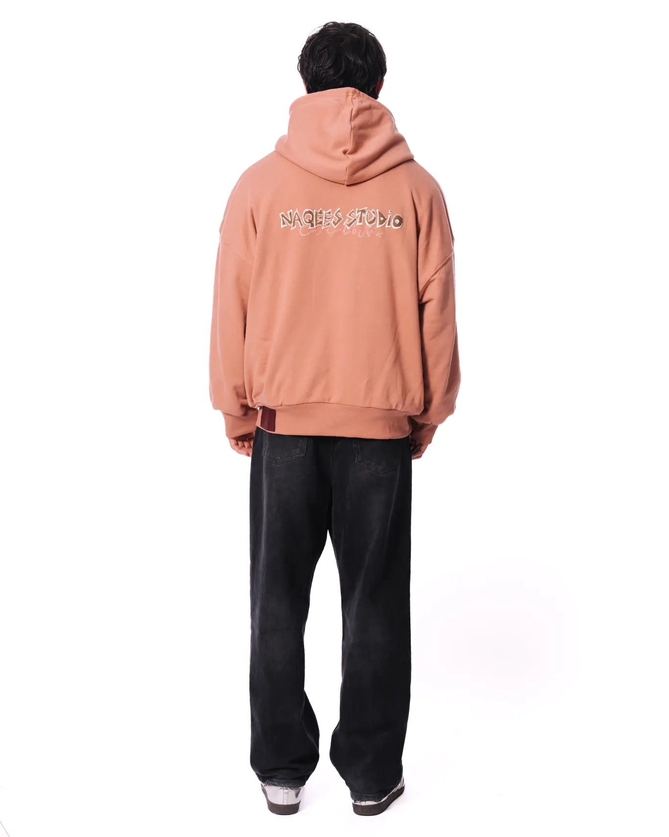 Naqees Rust Rust Reversible Balloon Hoodie - CULT
