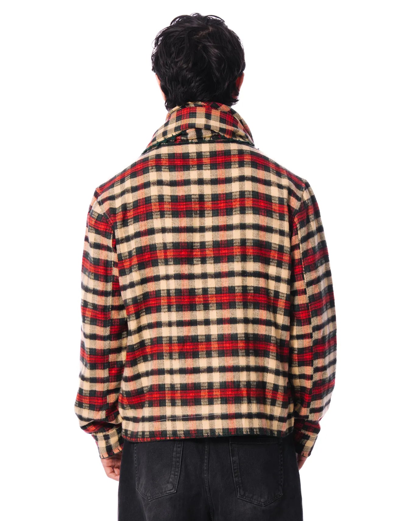 Wear Oga Plaid Red Ground Edit 15 - CULT - haider