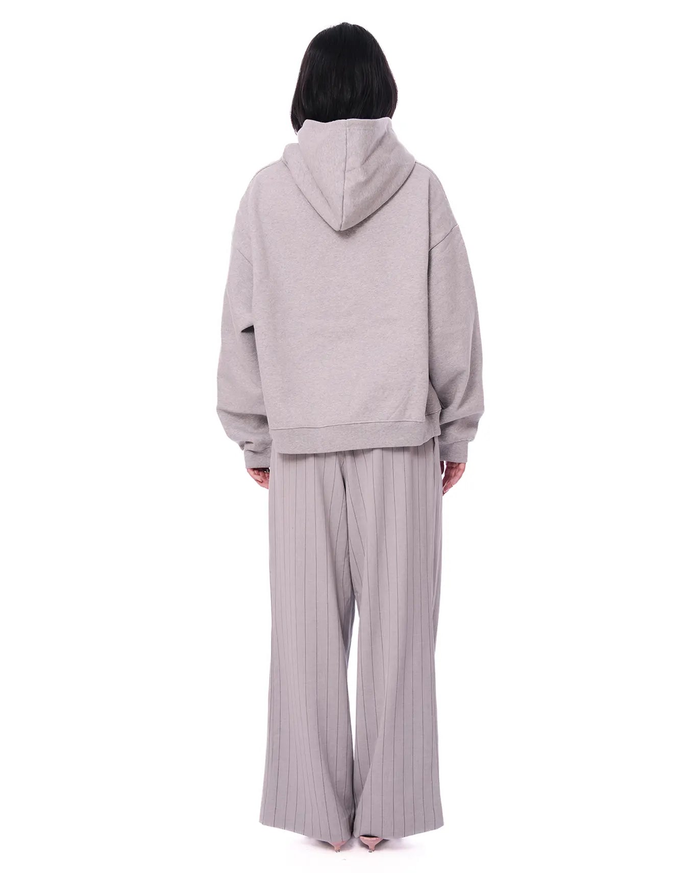 Curated Official Grey Grey Striped Darted Pants - CULT - haider