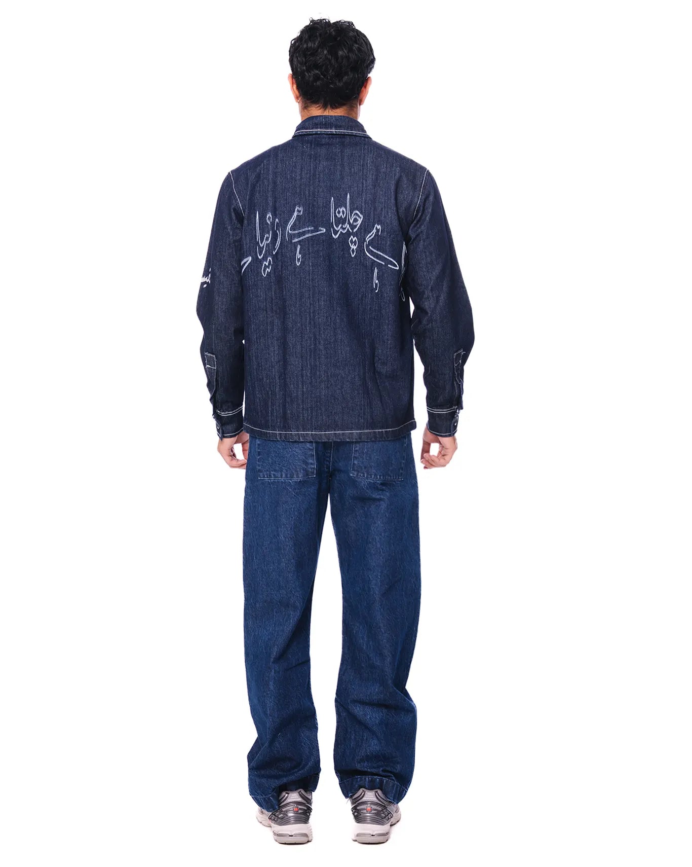 Naqees Blue Duniya Denim Shirt - CULT