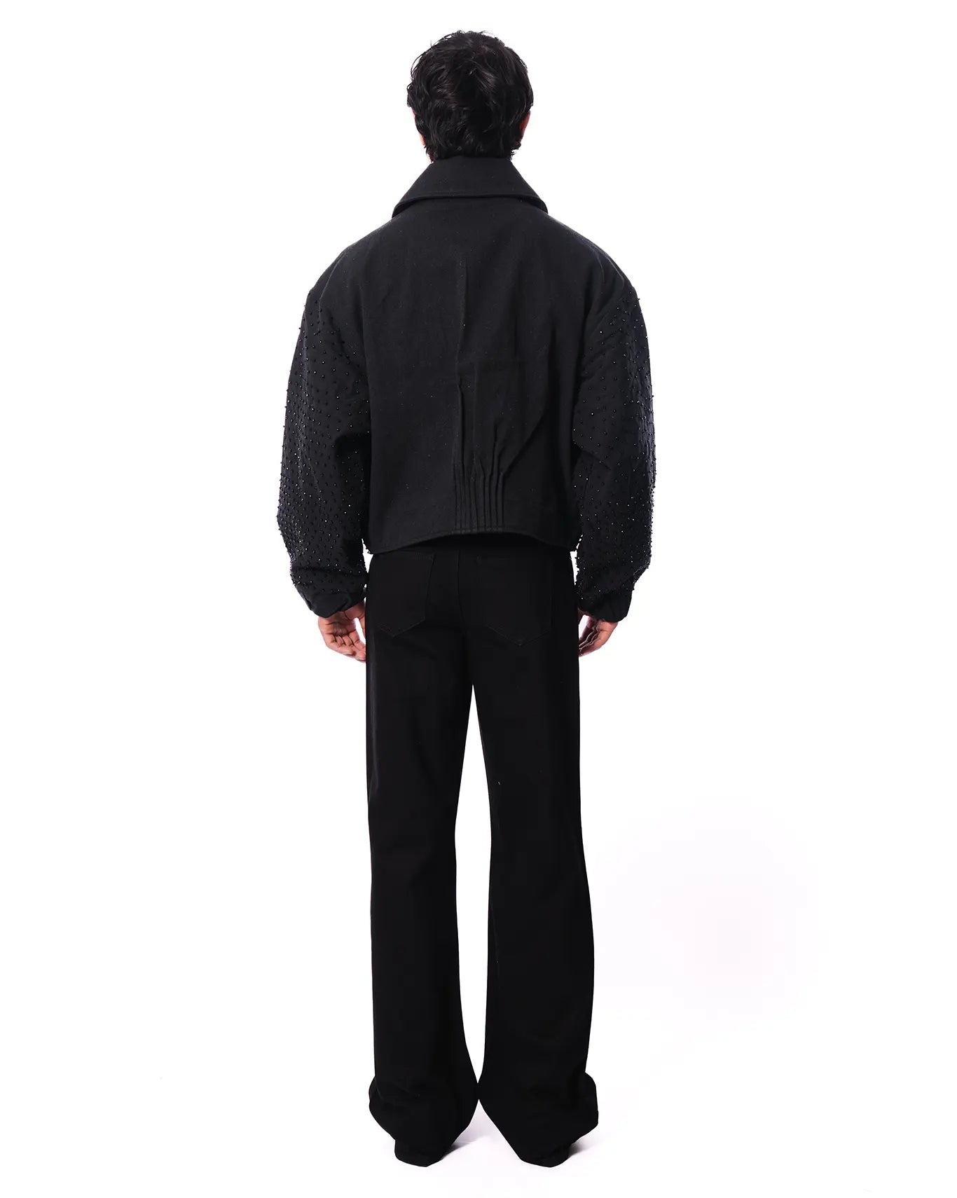Dreams of Arthur Black Cult x DOA Rhinestone Denims - CULT - haider