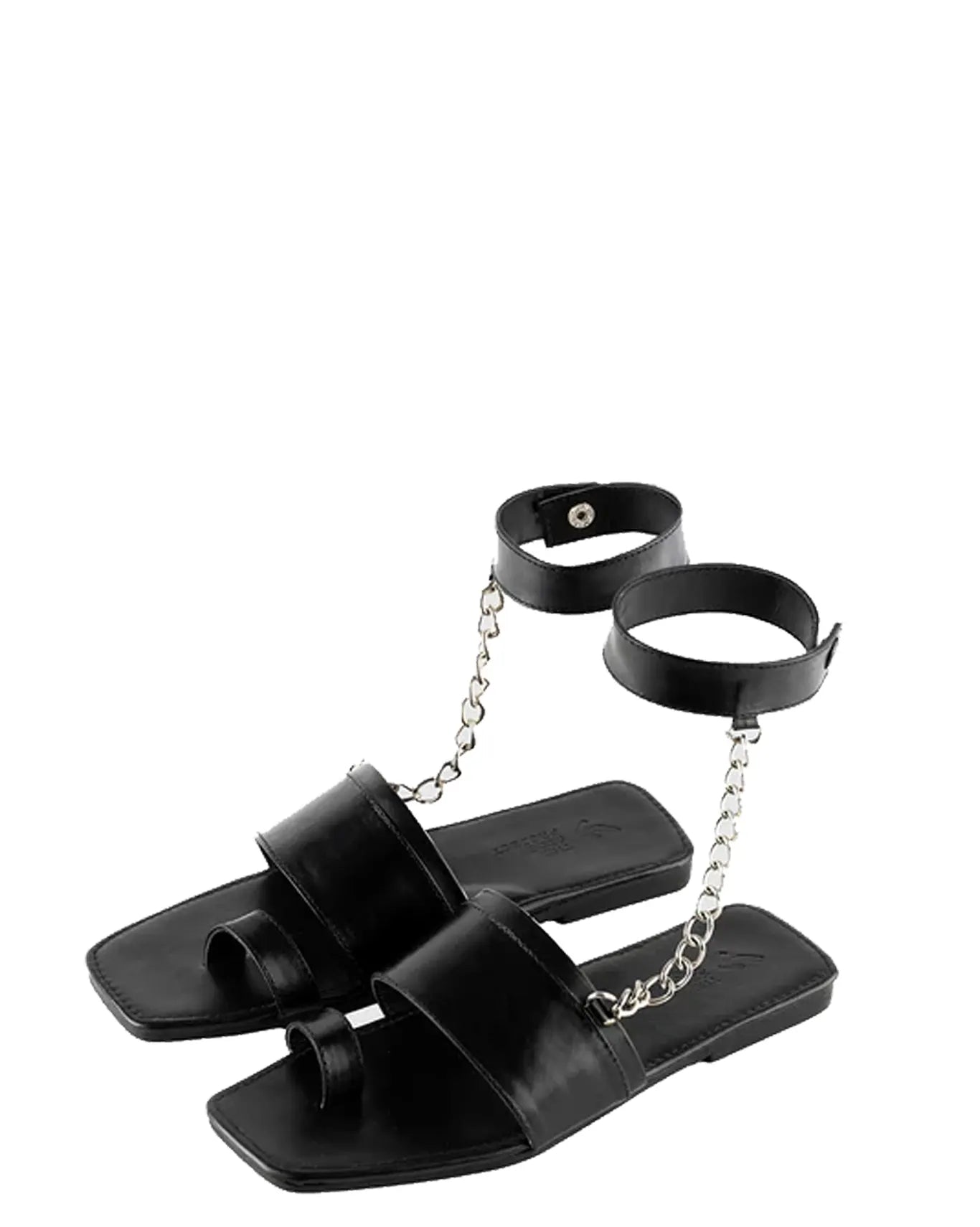 The Side Project Black Project 15: Ankle-guard Sandals - CULT - haider