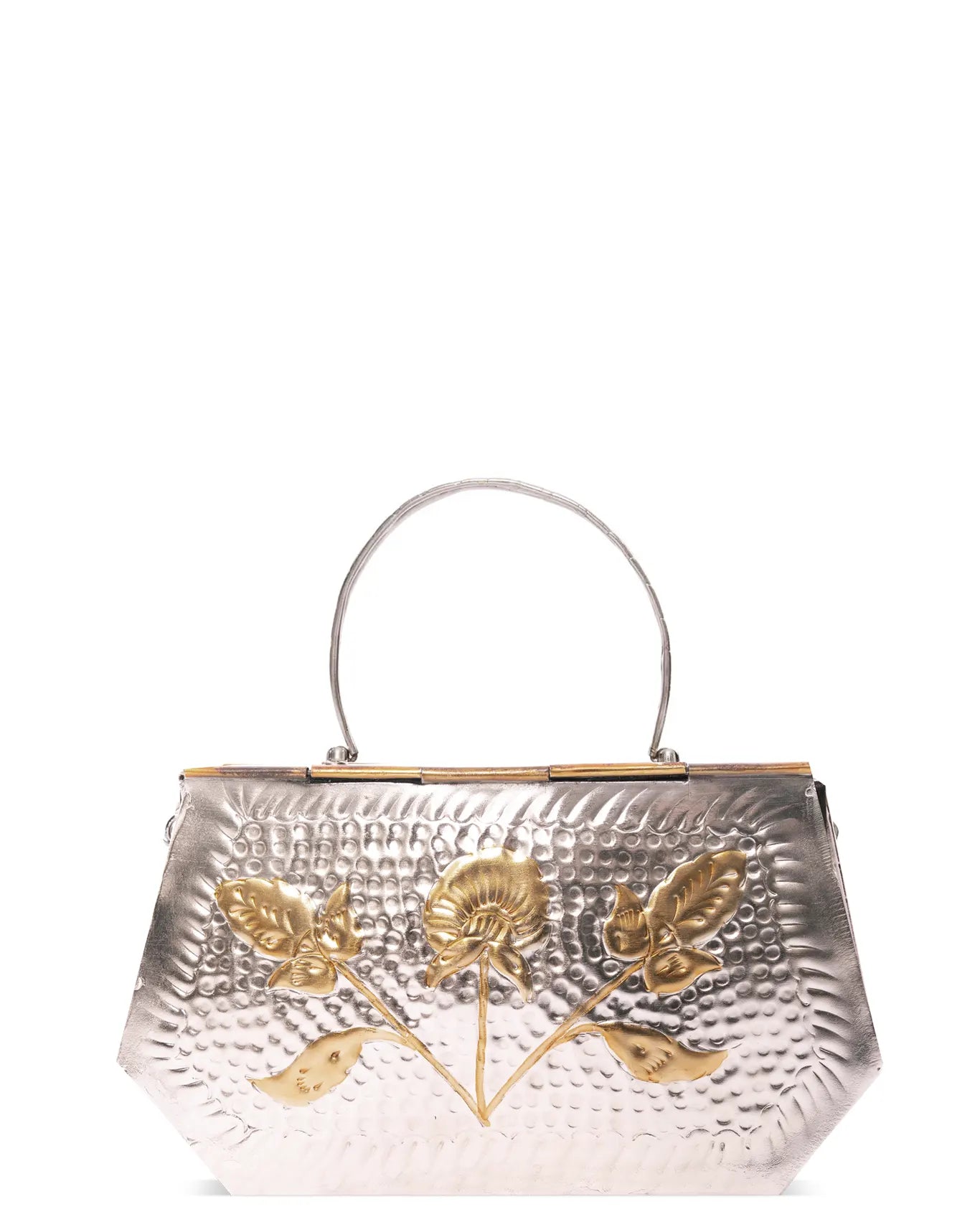 Peetal Mixed Metal Nargis Bag - CULT