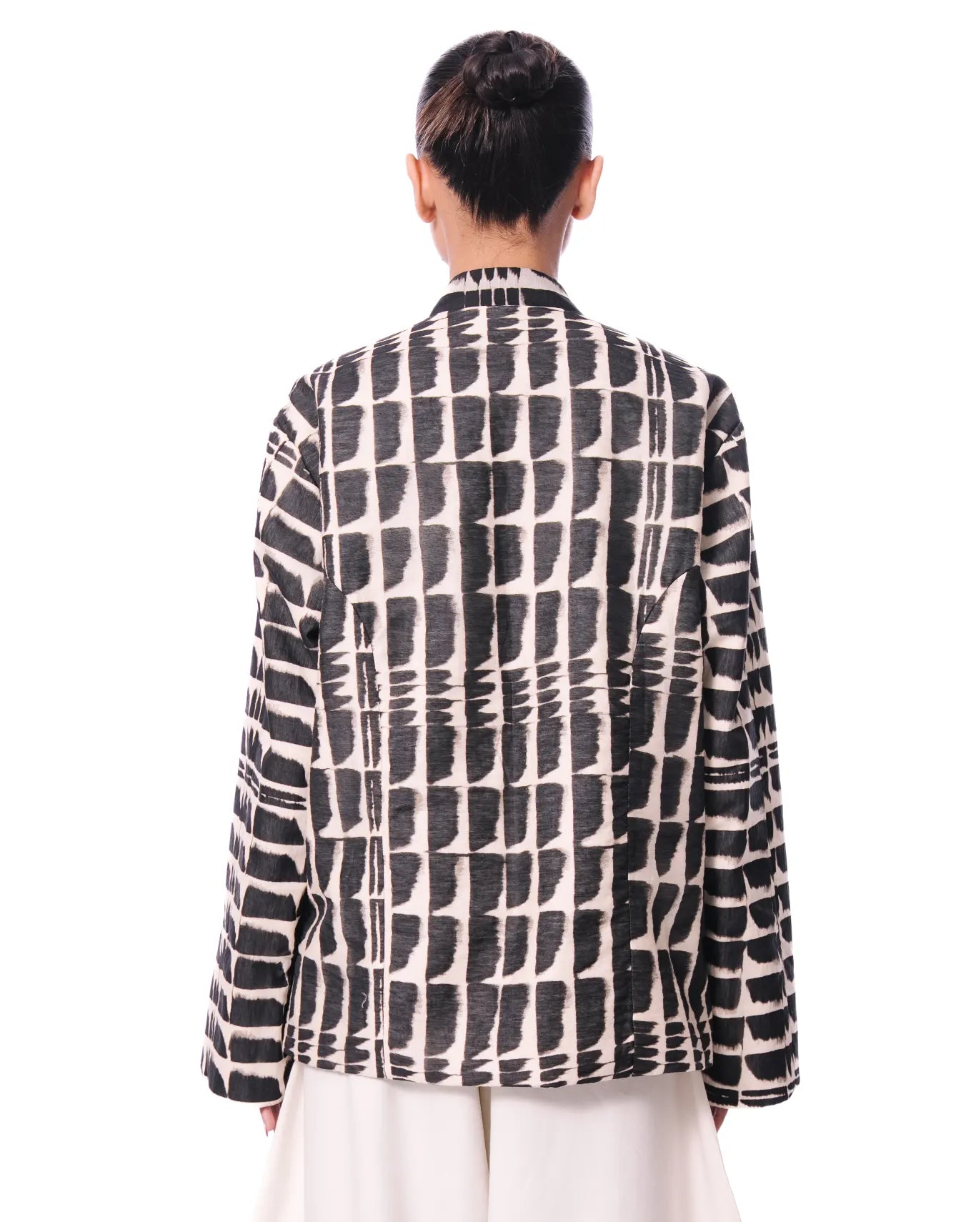 Baro Studio Black/White Mehran Hotel Jacket - CULT