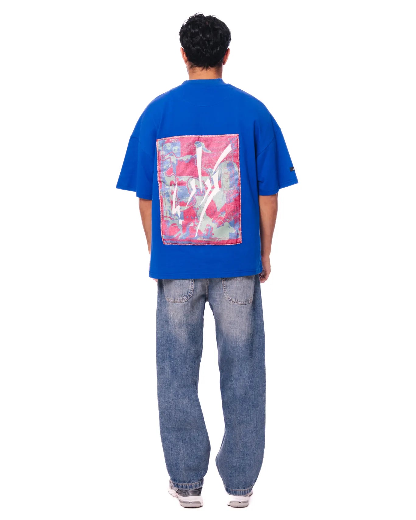 Naqees Royal Blue Skaters Tee - CULT - haider