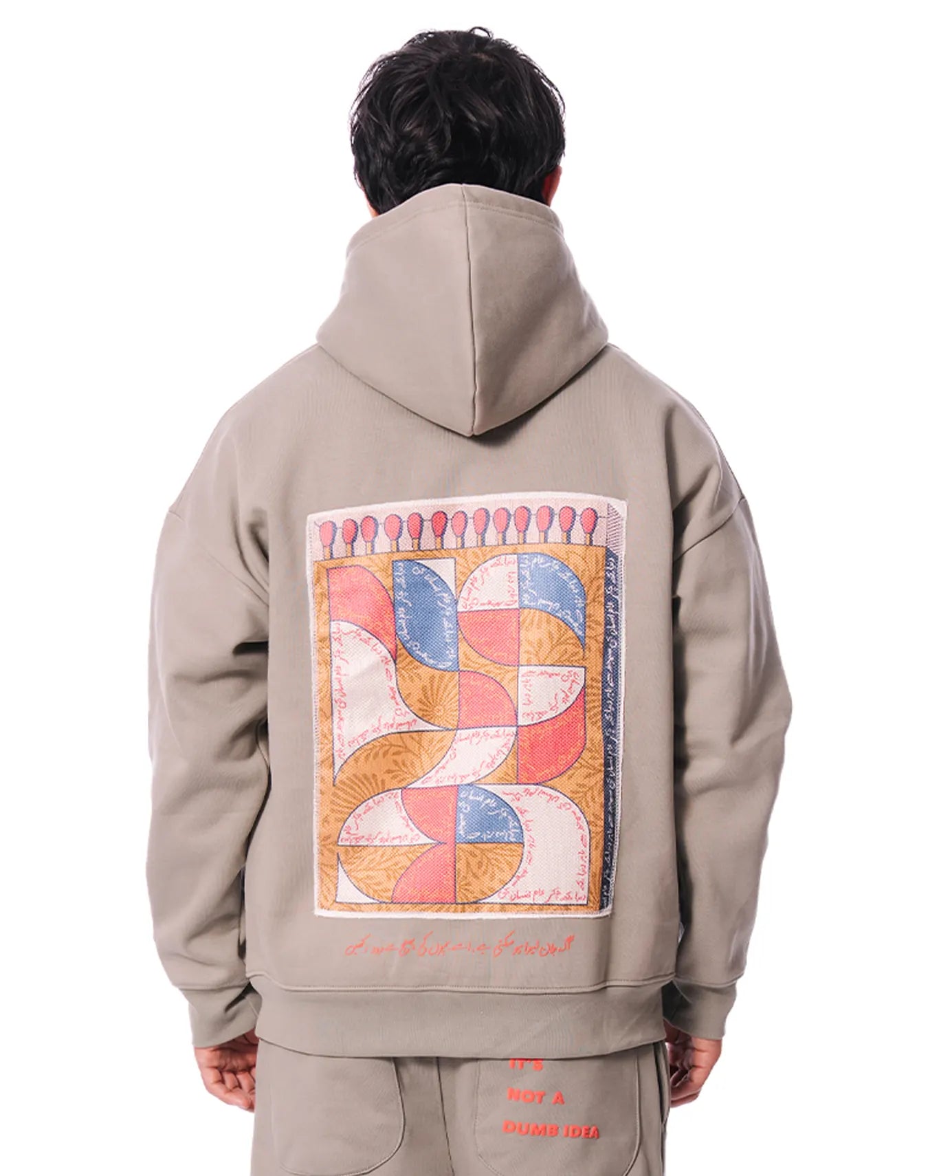Naqees Grey Atish Hoodie - CULT