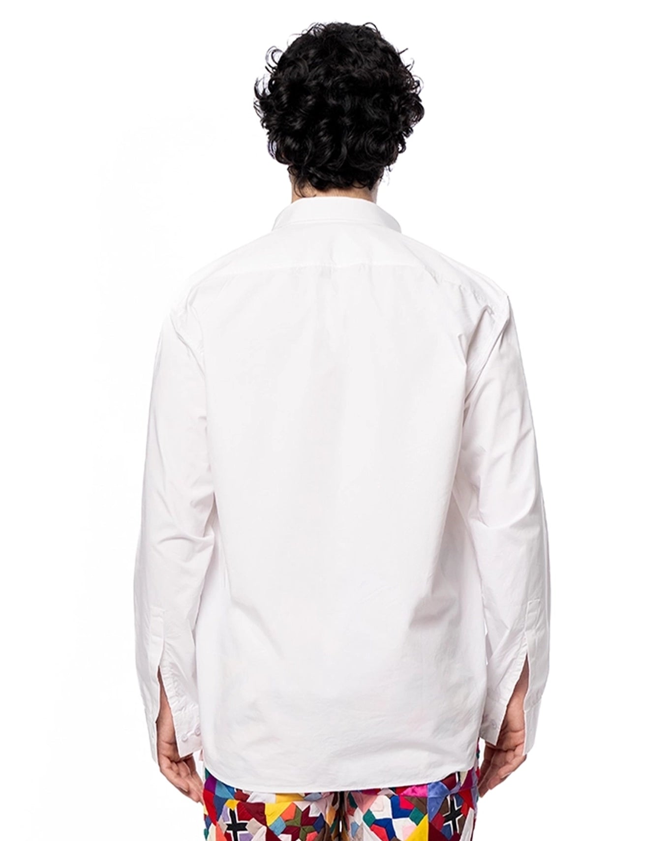 Another Sect White Moti Hand Appliqued Shirt Cult Karachi Pakistan