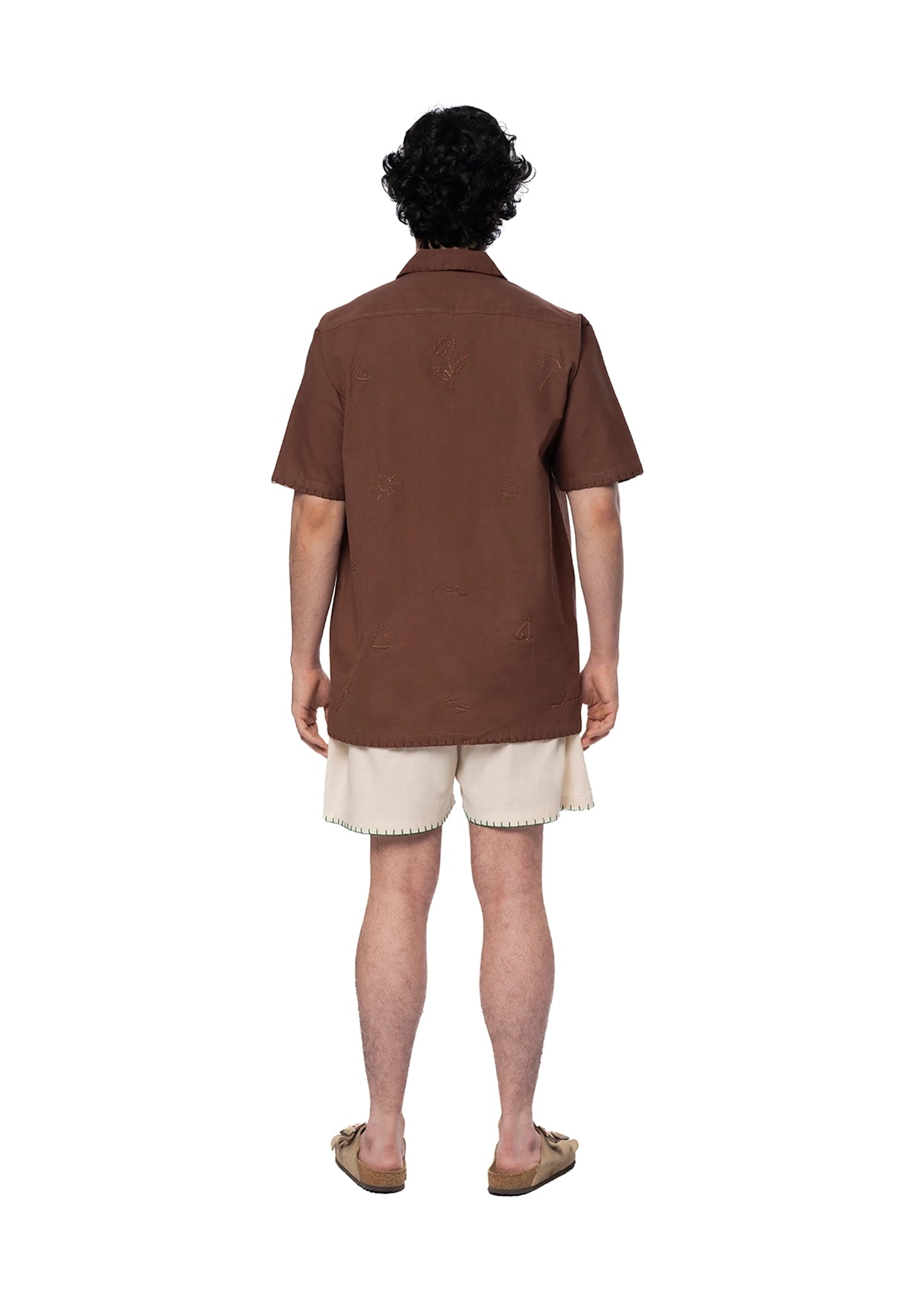 Wear Oga Brown Brown Dealbreaker Shirt - CULT - haider