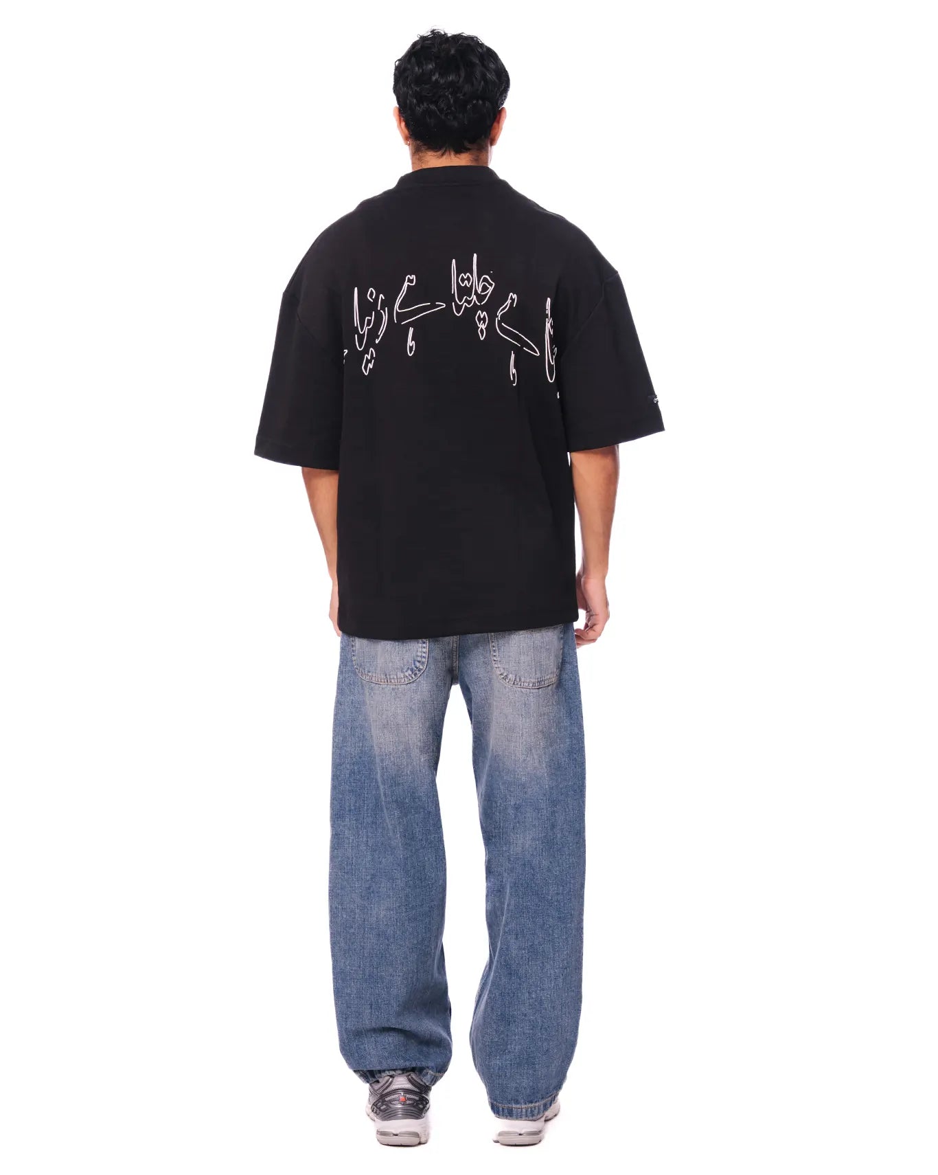 Naqees Black Black Nazariya Tee - CULT - haider