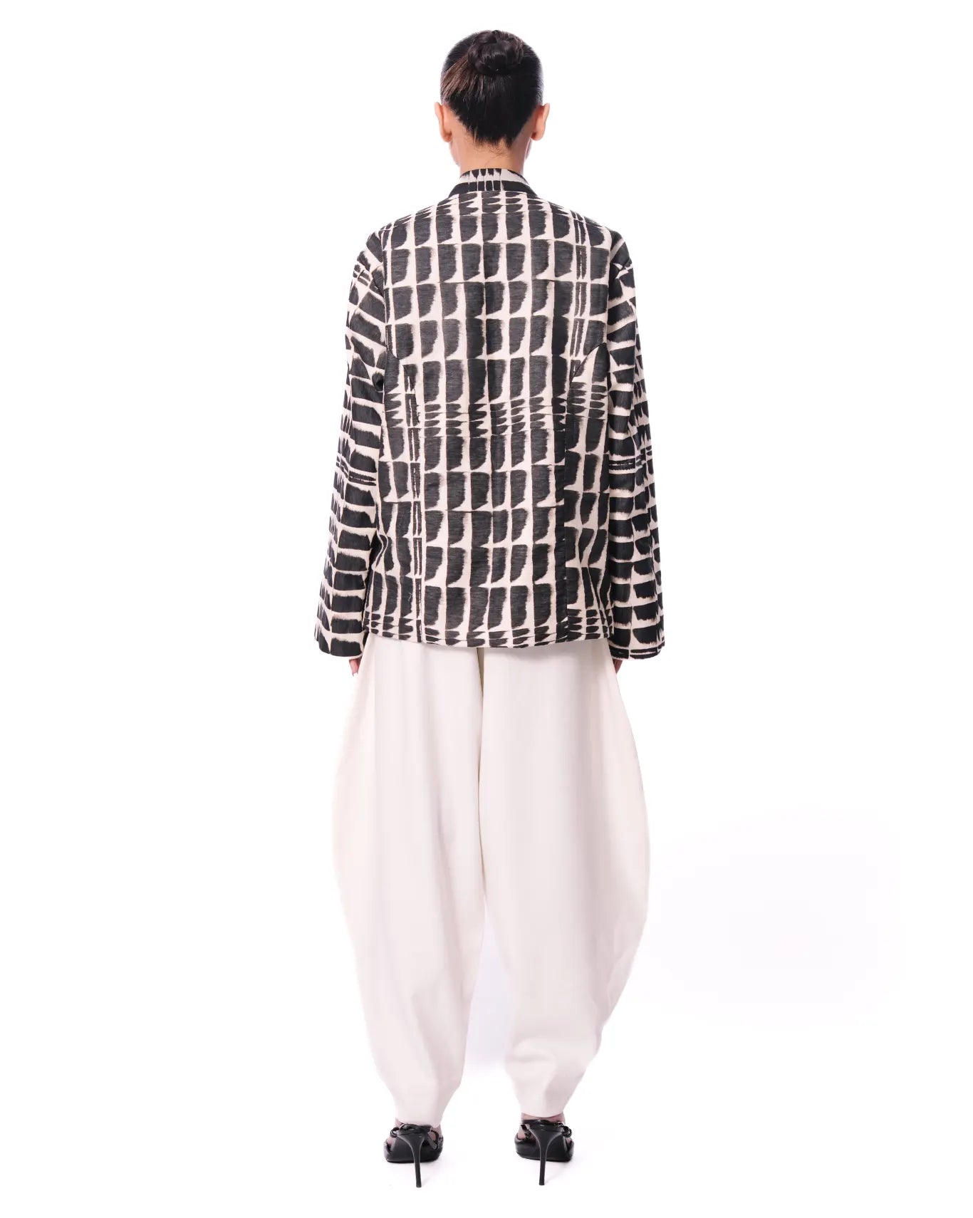 Baro Studio Black/White Mehran Hotel Jacket - CULT - haider