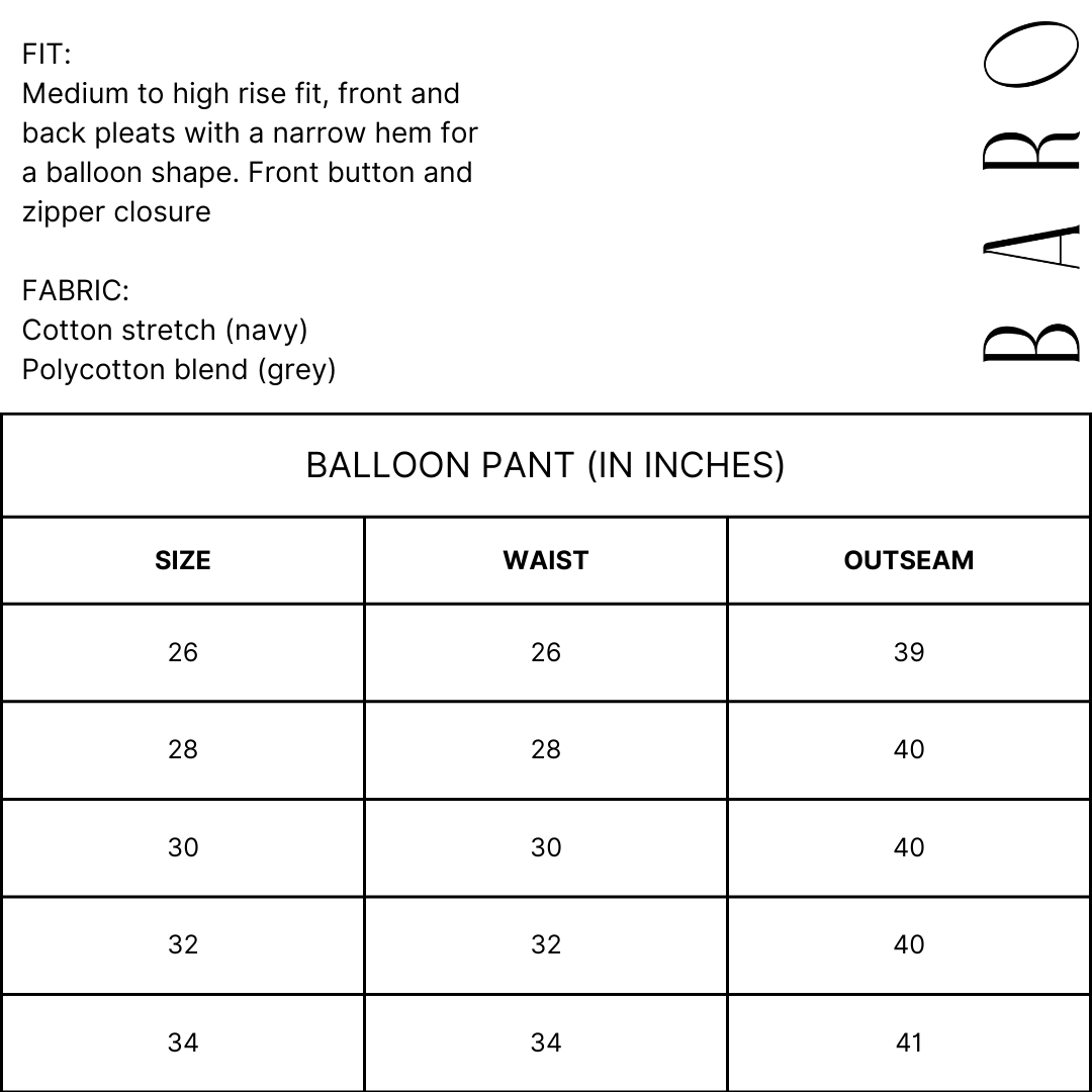 Balloon Pant