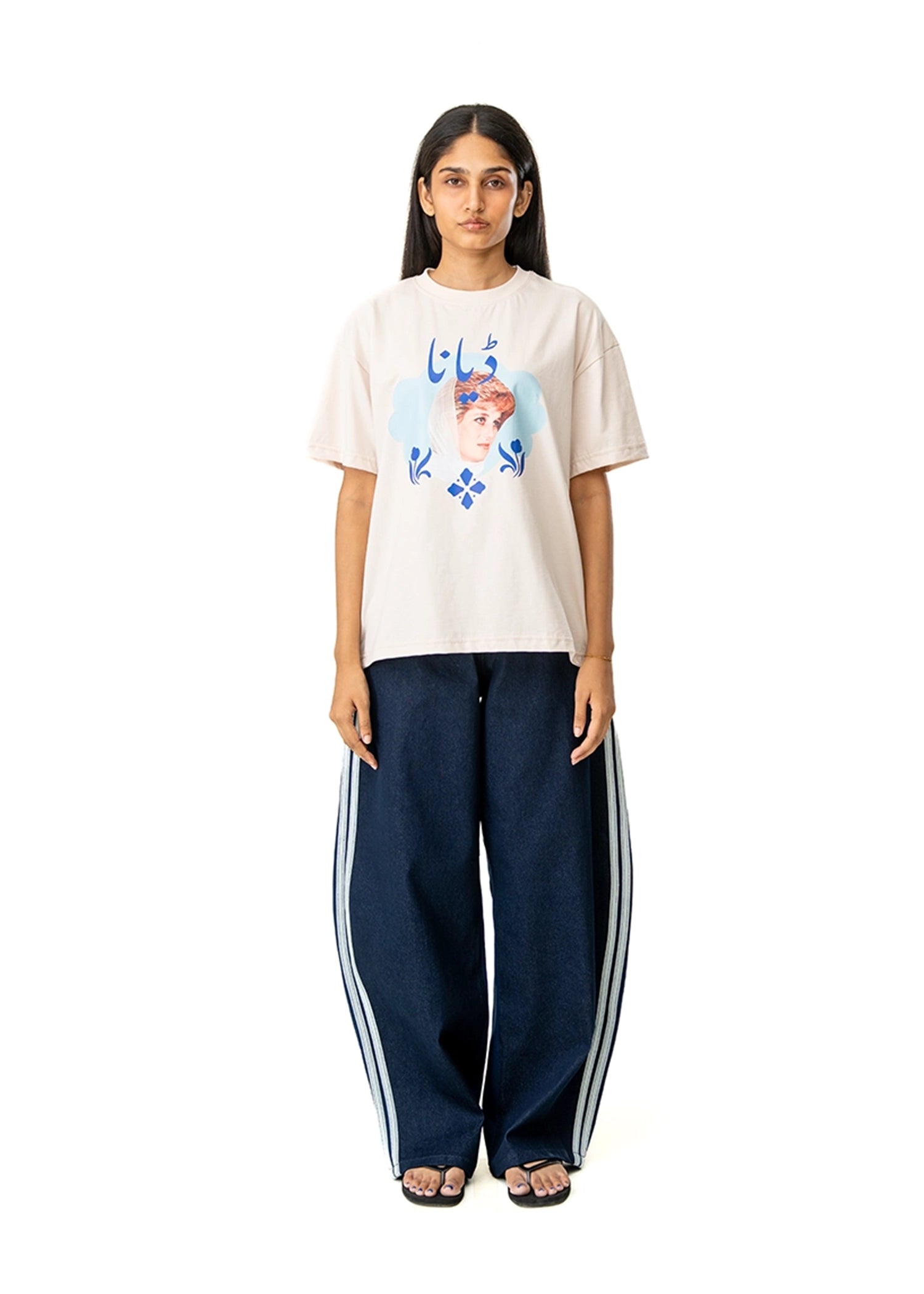 Motherland Off White Diana Pakistani Memorial Tee Cult Karachi Pakistan