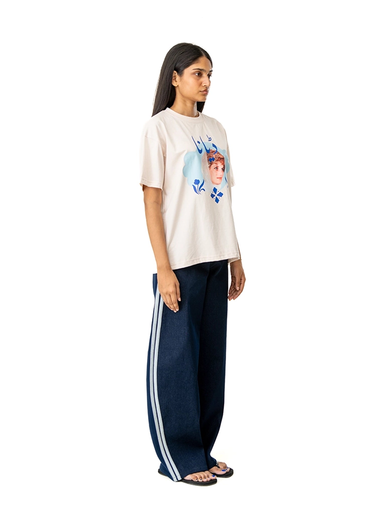 Motherland Off White Diana Pakistani Memorial Tee Cult Karachi Pakistan