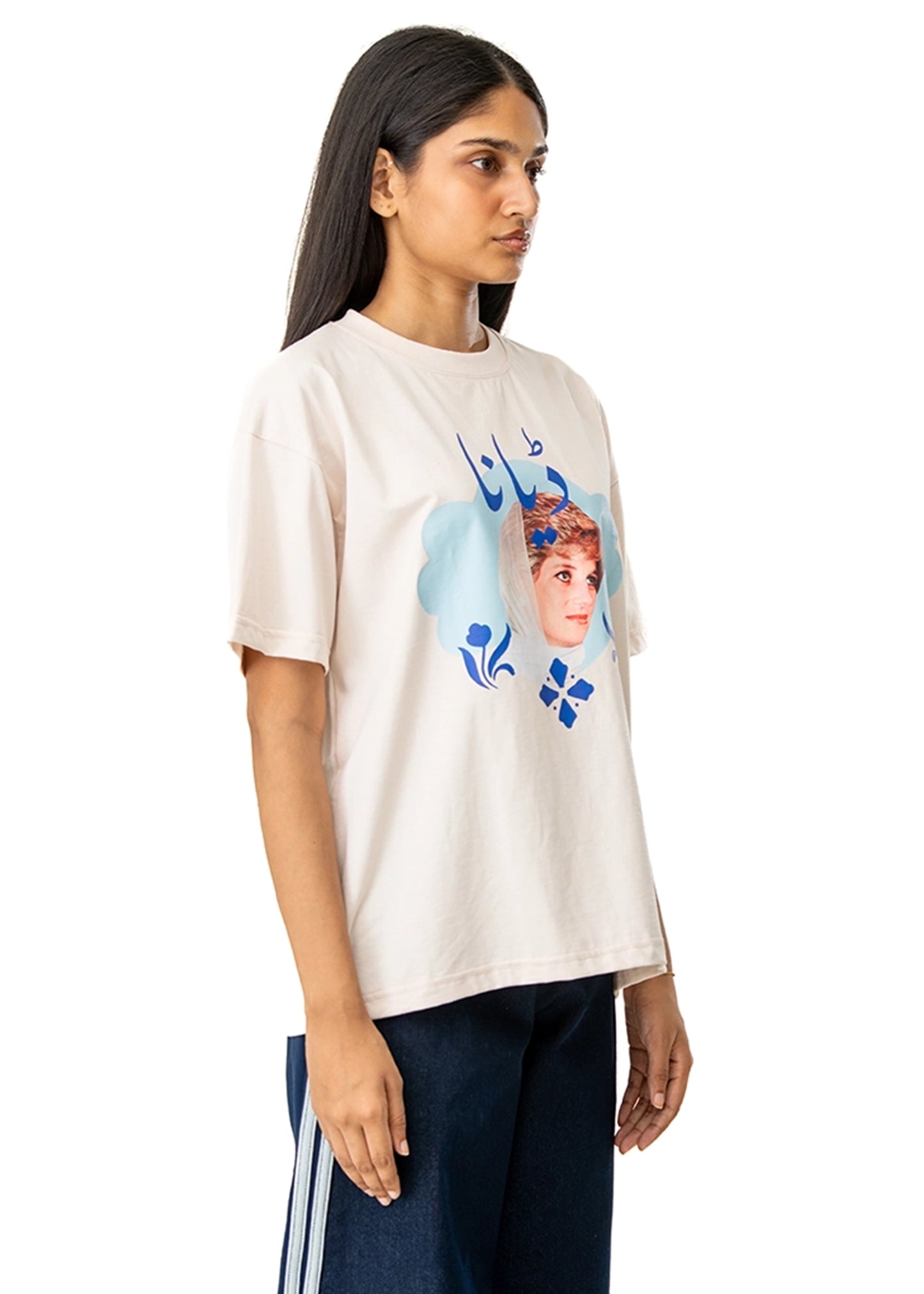 Motherland Off-White Off White Diana Pakistani Memorial Tee - CULT - haider