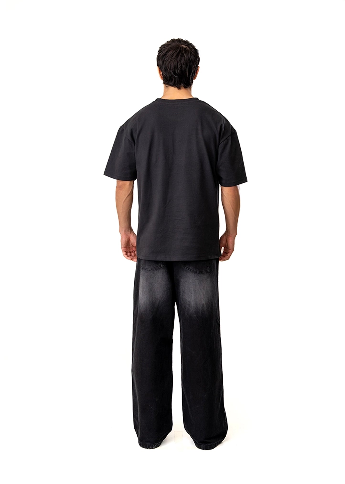 Dreams of Arthur Black Black DOA Treats Oversized Tee - CULT - haider