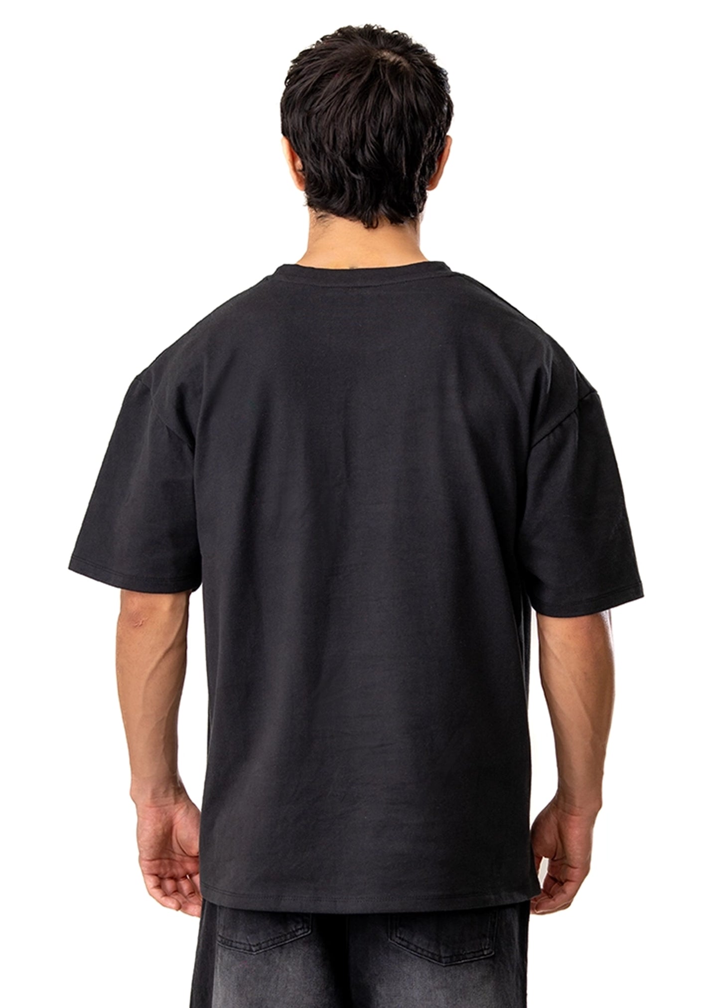 Dreams of Arthur Black Black DOA Treats Oversized Tee - CULT - haider