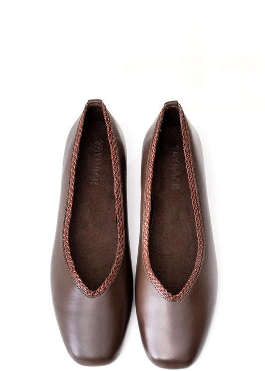Tayraak Brown Audrey Flats Cult Karachi Pakistan