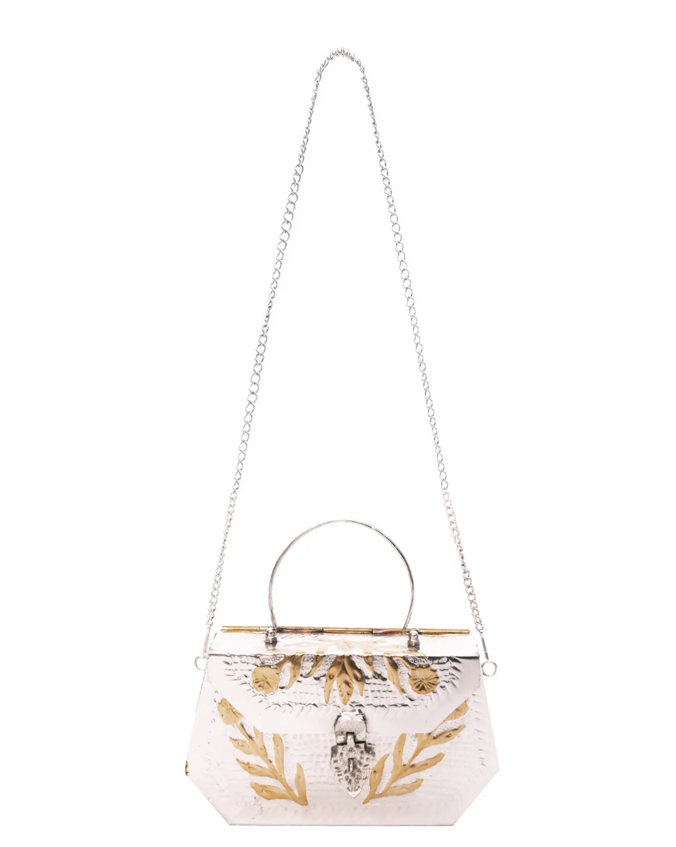 Peetal Mixed Metal Nargis Bag - CULT