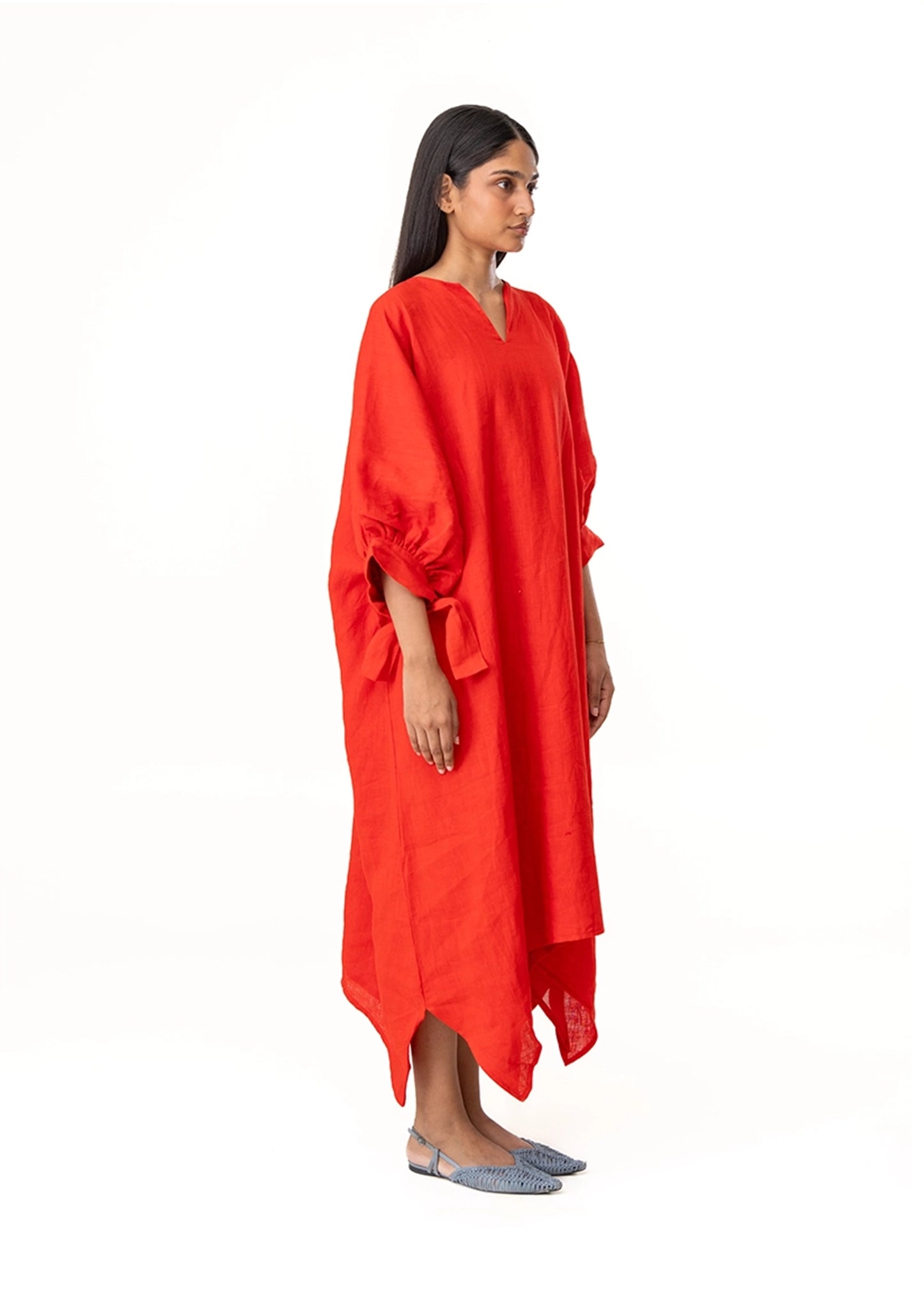 Cultishh Red The Red Shams Kaftan - CULT - haider