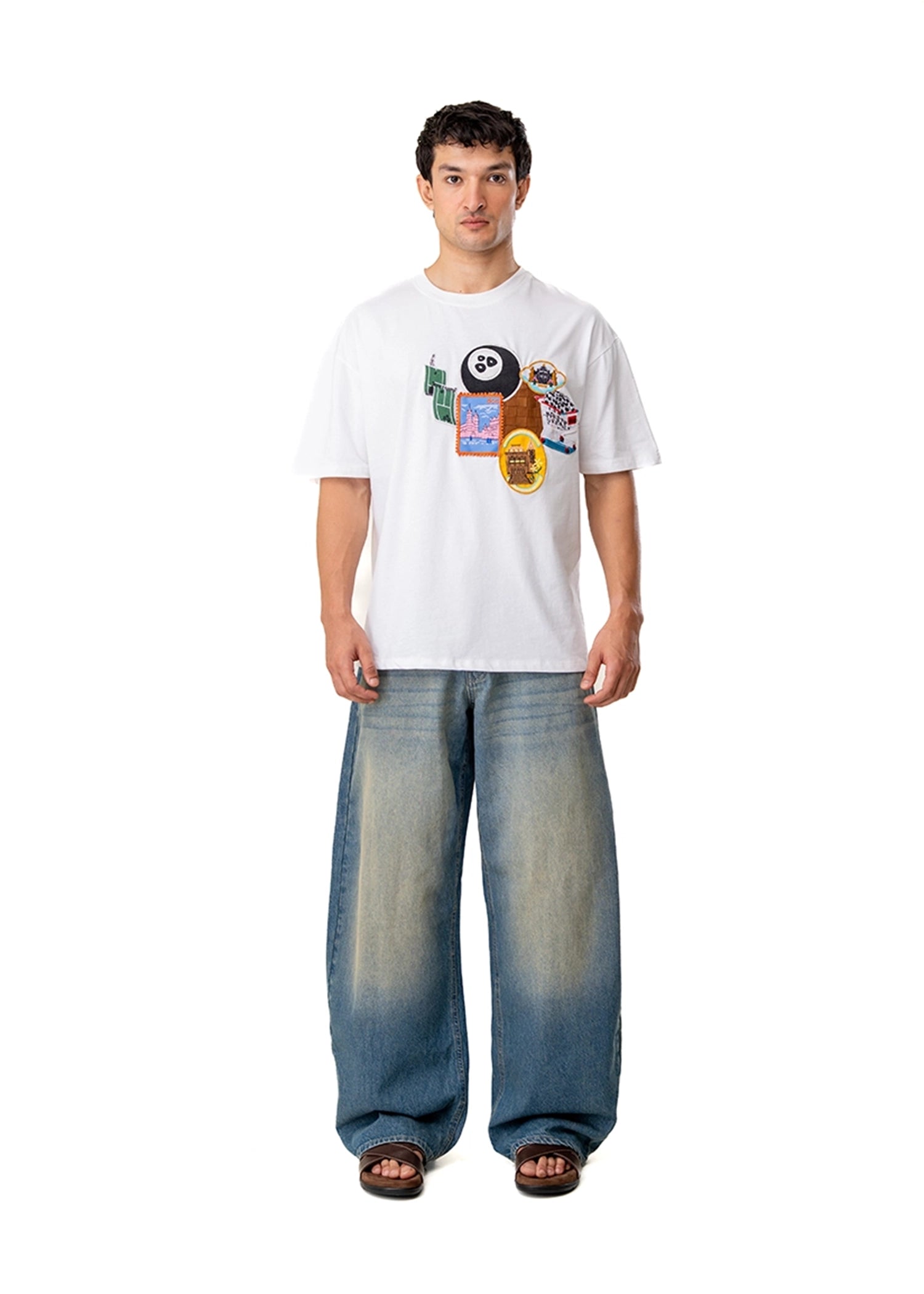 Dreams of Arthur Blue Blue Medium Dirty Balloon Denim - CULT