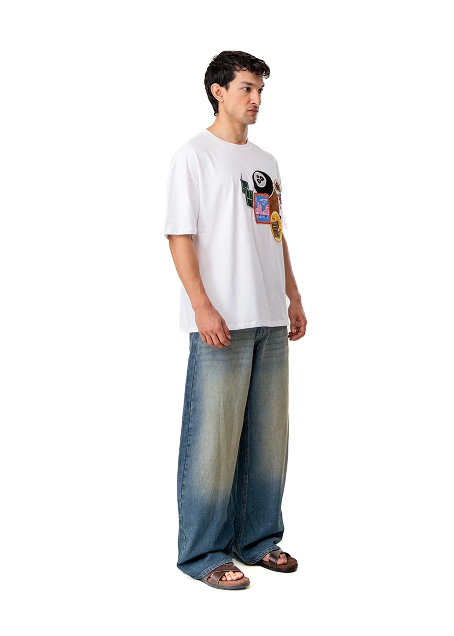 Dreams of Arthur Blue Blue Medium Dirty Balloon Denim - CULT
