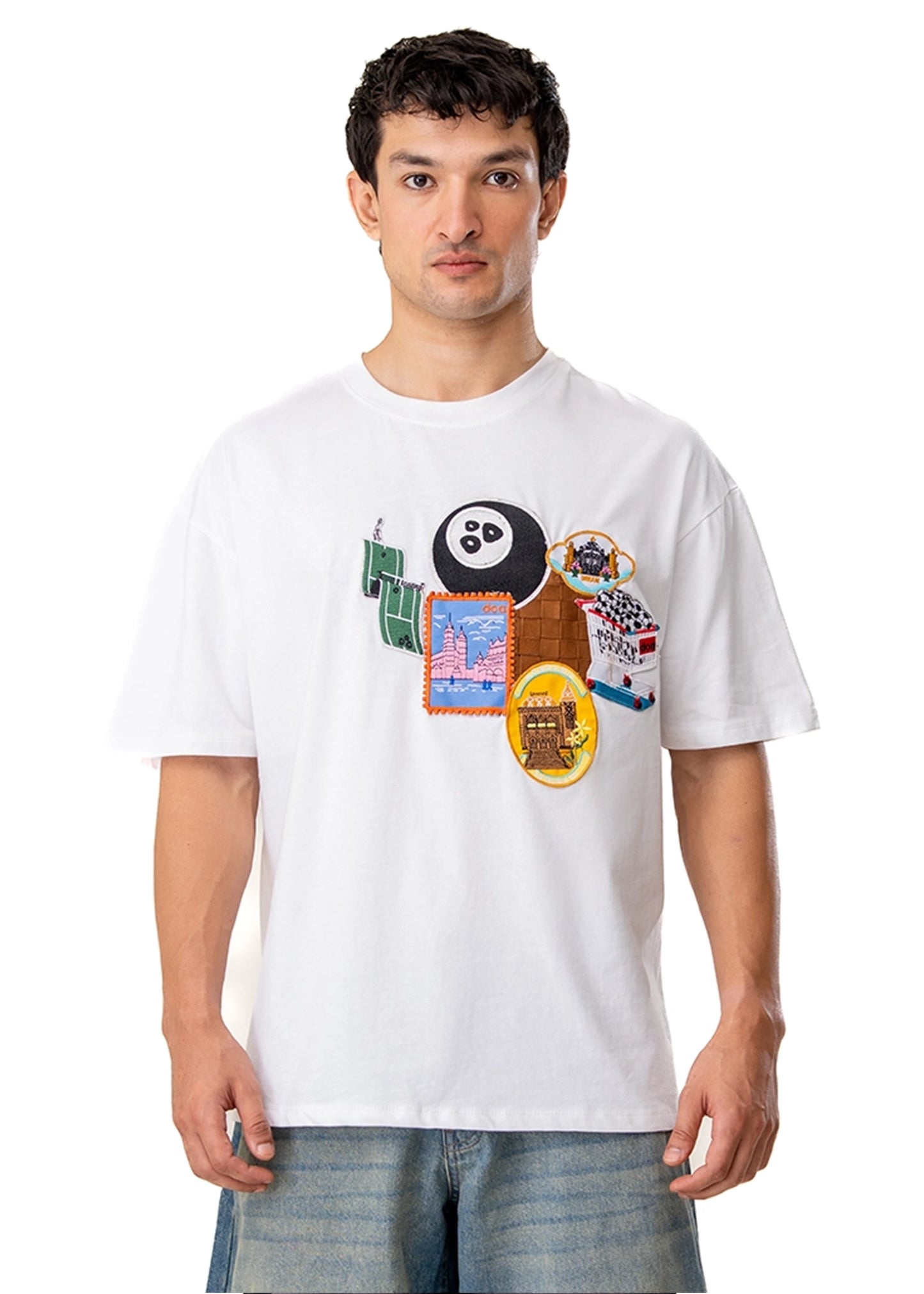Dreams of Arthur White White Souvenir Tee - CULT - haider