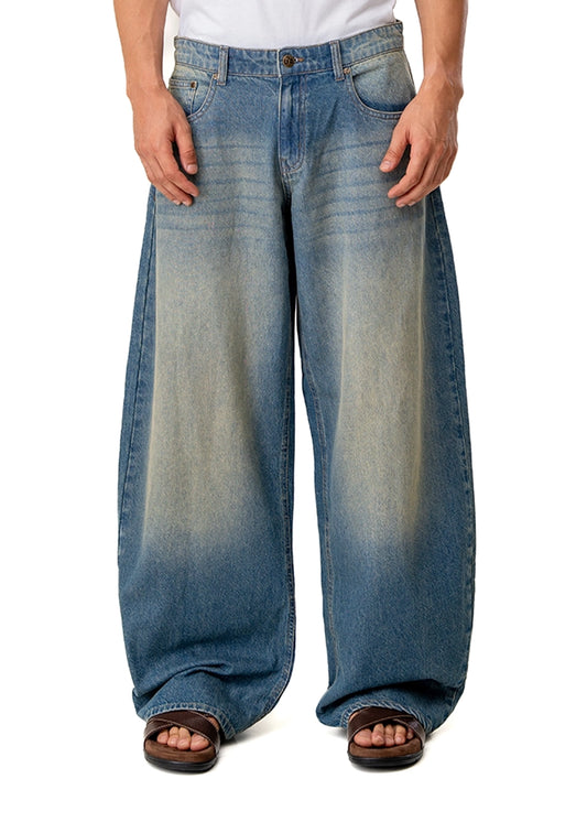 Dreams of Arthur Blue Medium Dirty Balloon Denim Cult Karachi Pakistan