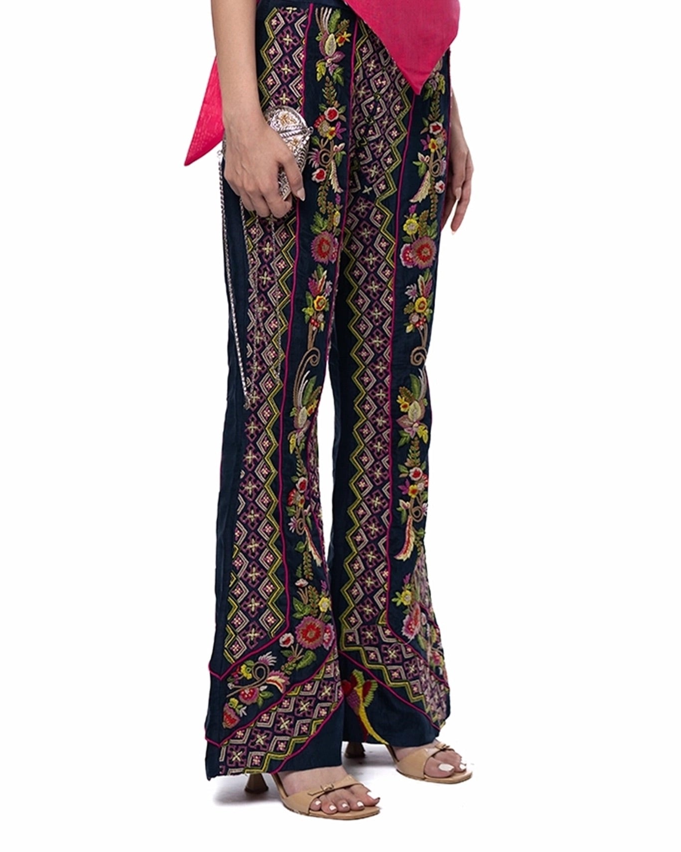 Demo Blue Blue Kaleidoscope Pants - CULT - haider