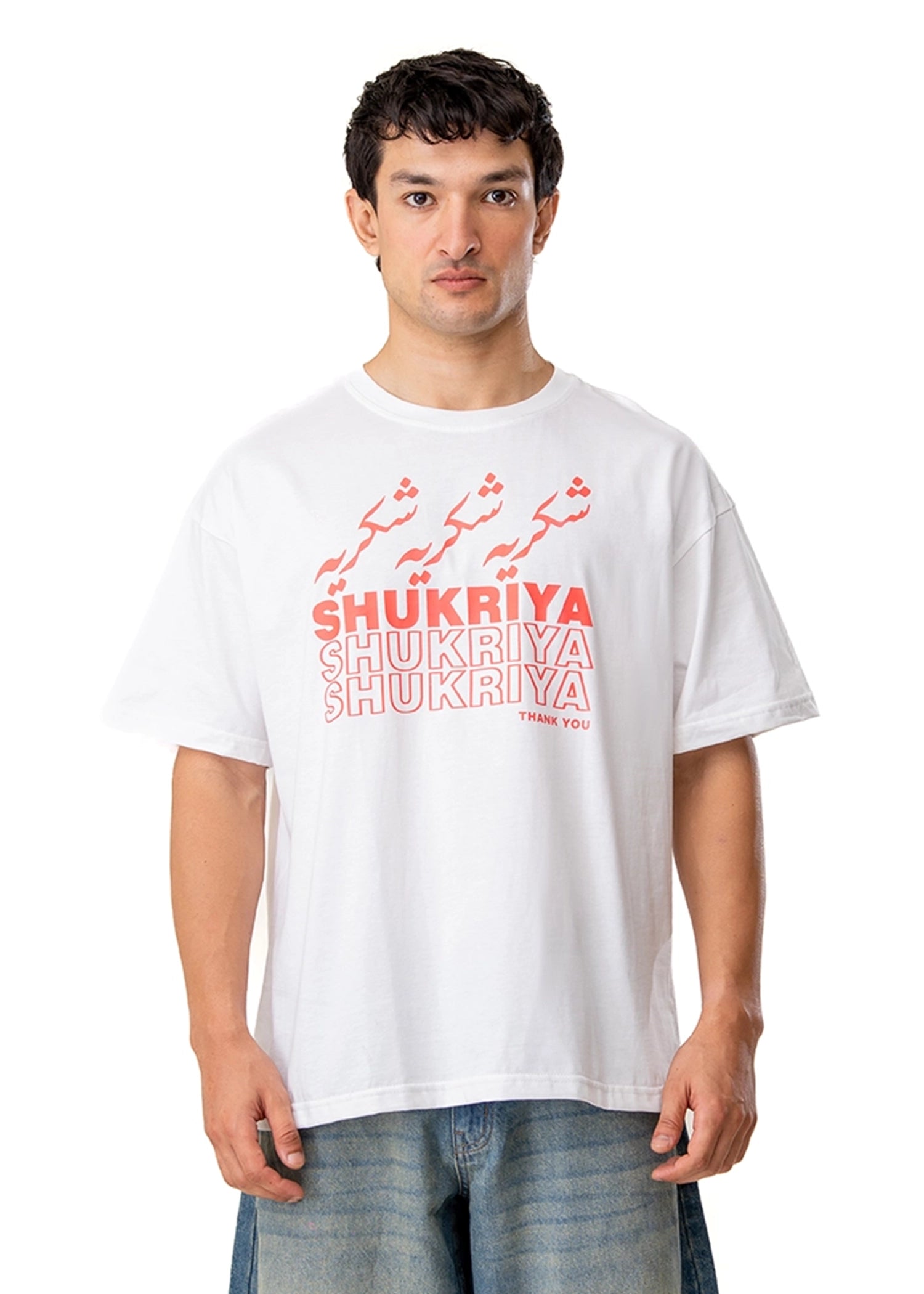 Motherland White Shukriya Tee Cult Karachi Pakistan