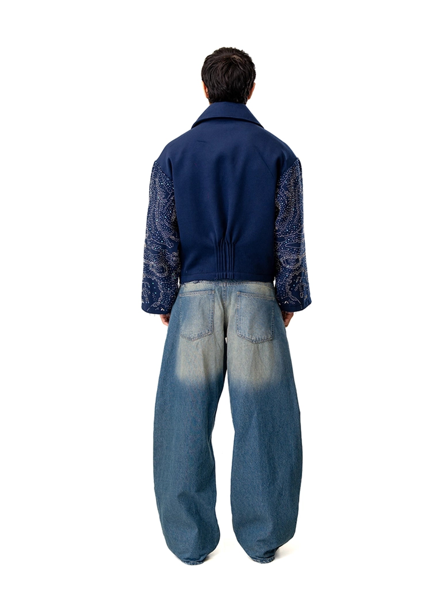 Dreams of Arthur Navy Blue Midnight Jacket Cult Karachi Pakistan