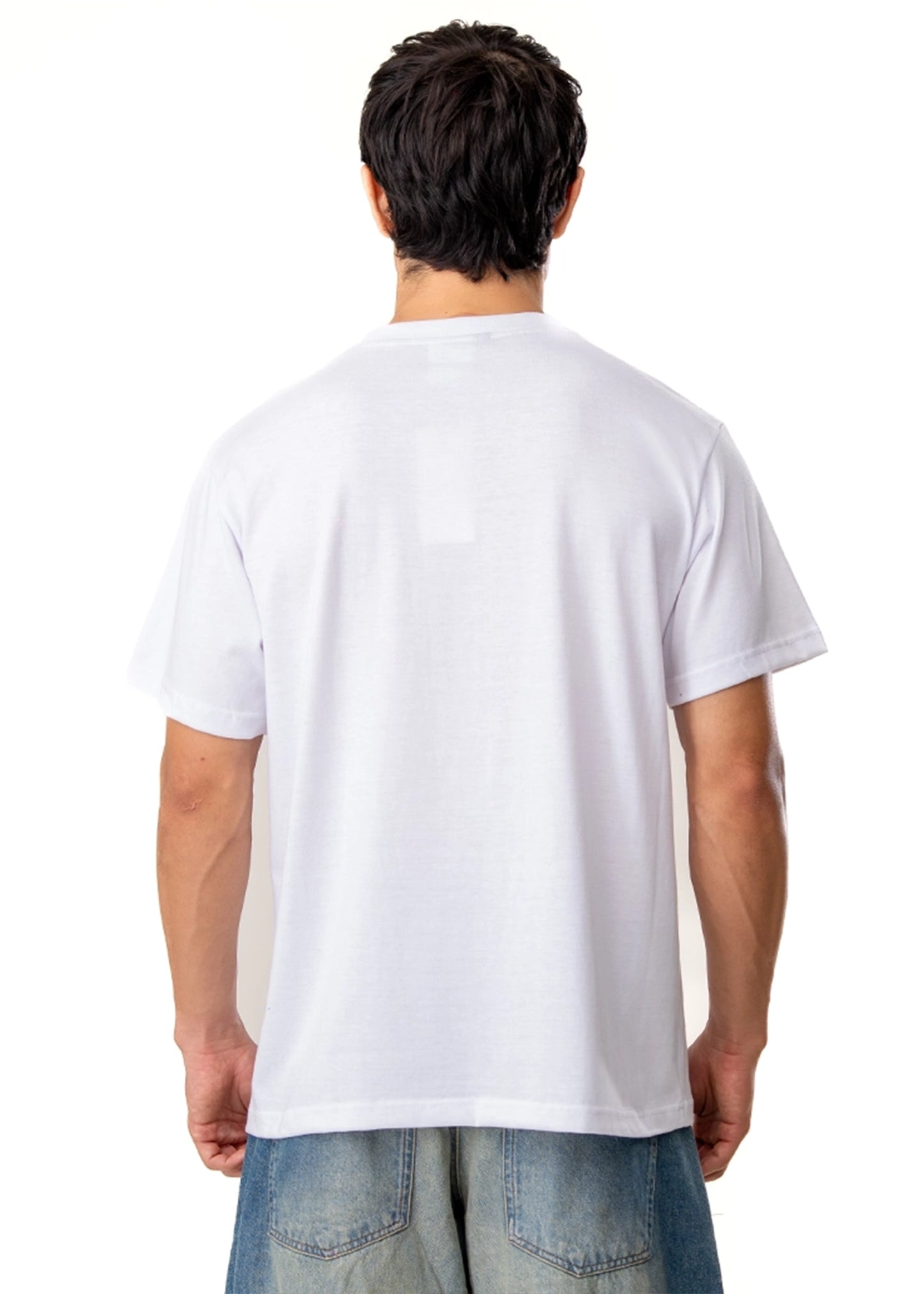 Dreams of Arthur White White Hemp x Leather Tee - CULT - haider