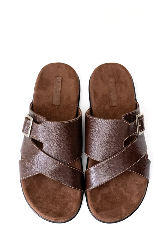 Tayraak Delon Brown Sandals Cult Karachi Pakistan